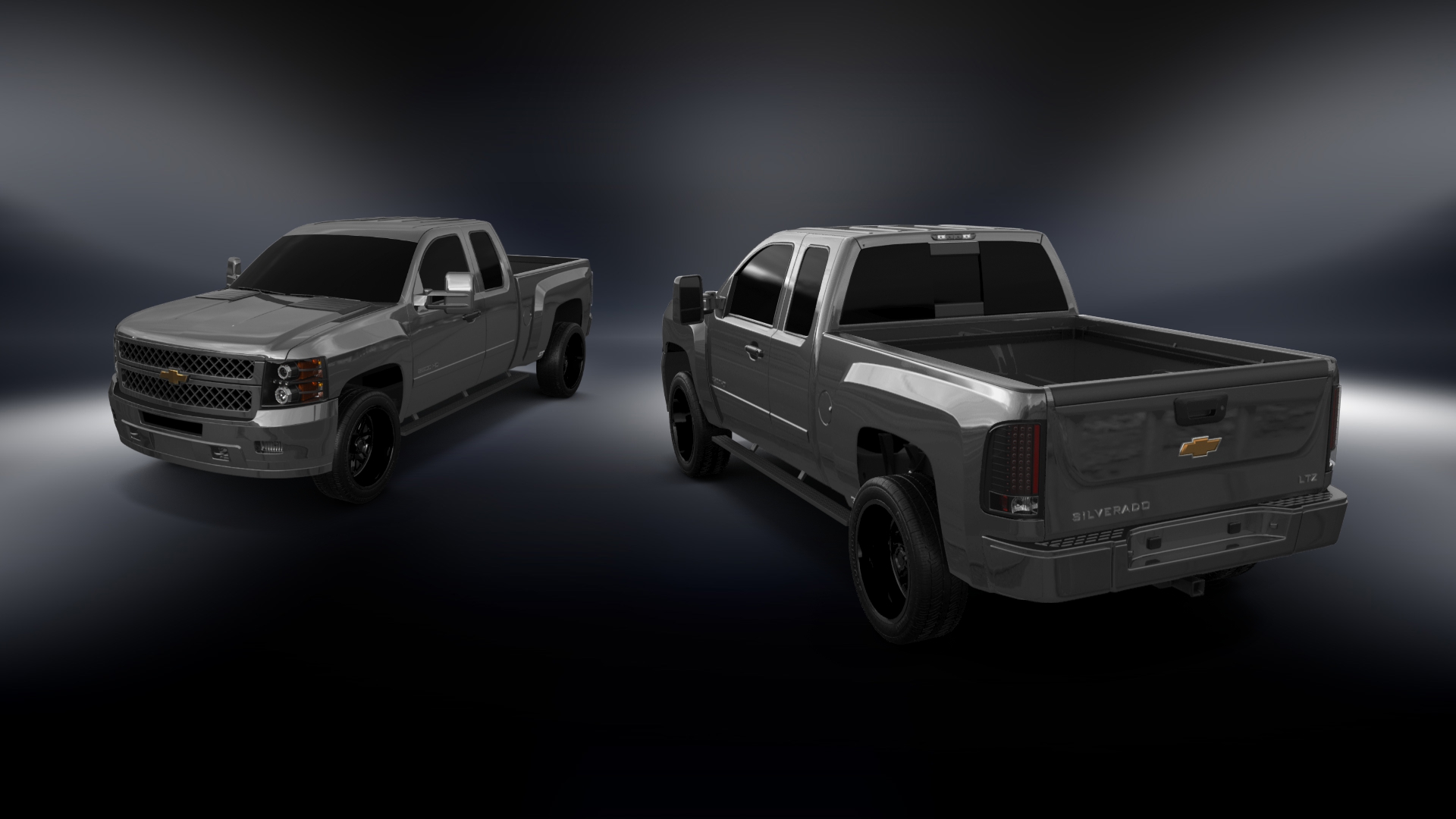 Chevrolet Silverado 2500 HD Extended Cab Pickup Truck 2007