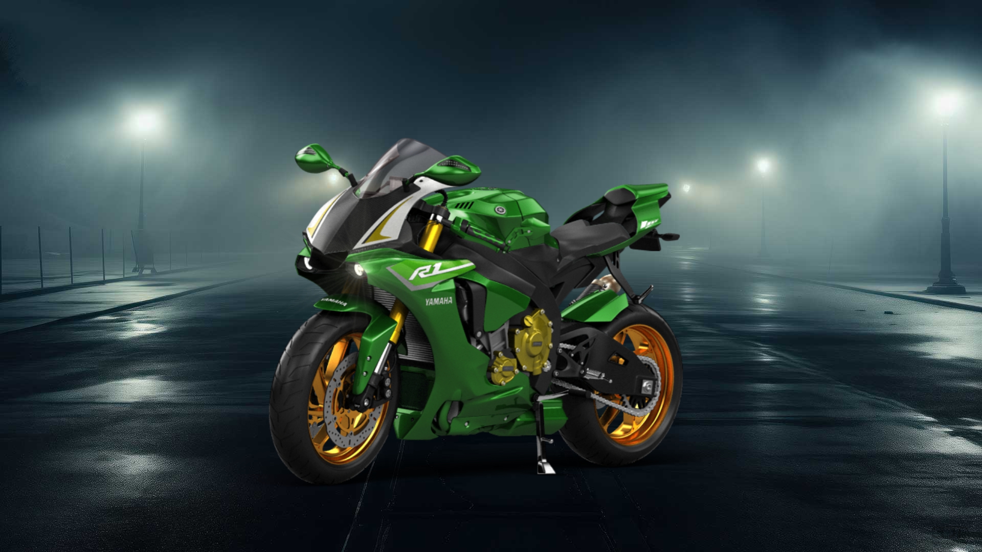 Yamaha YZF R1 Sport Bike 2015 tuning