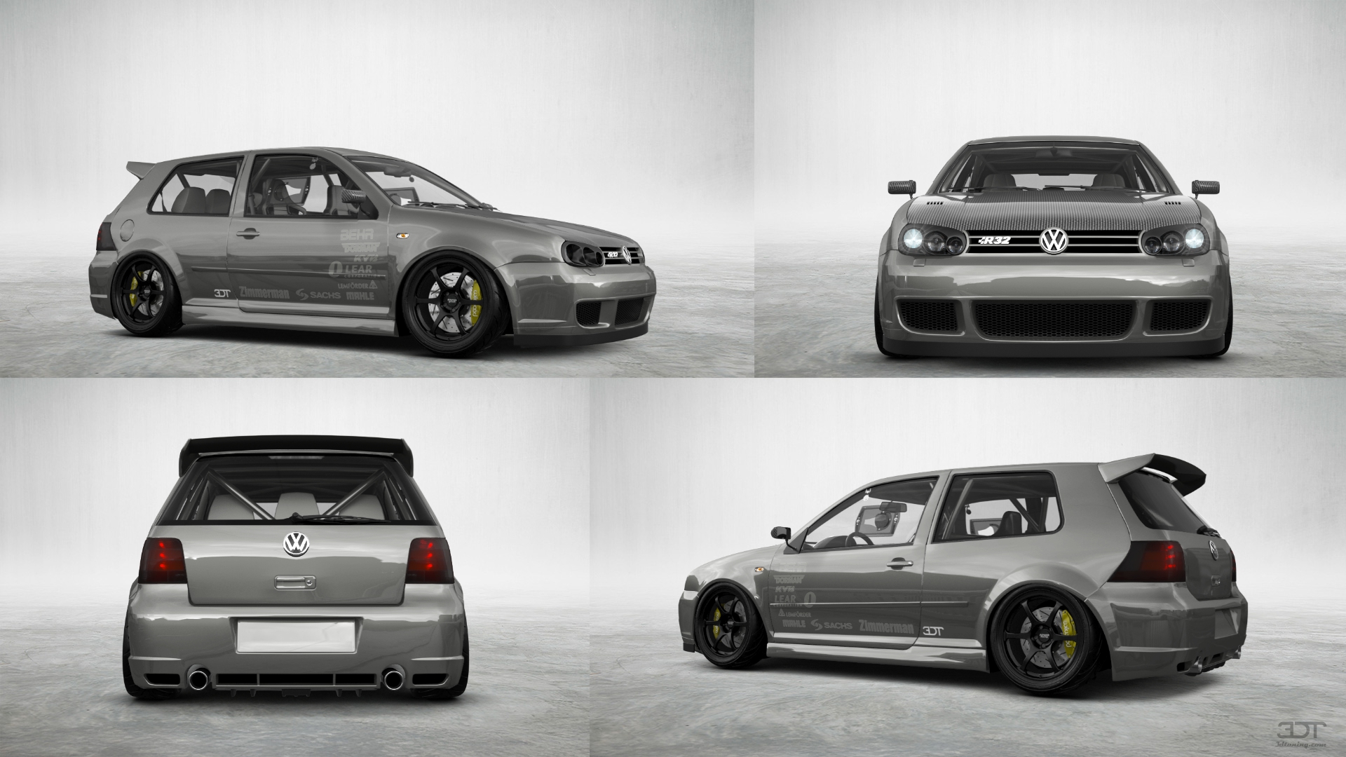 Volkswagen Golf 4 (mk4) 3 Door Hatchback 1997 tuning