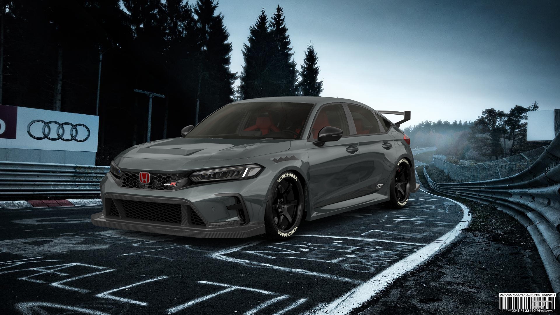 Honda Civic Type R 5 Door Liftback 2022 tuning