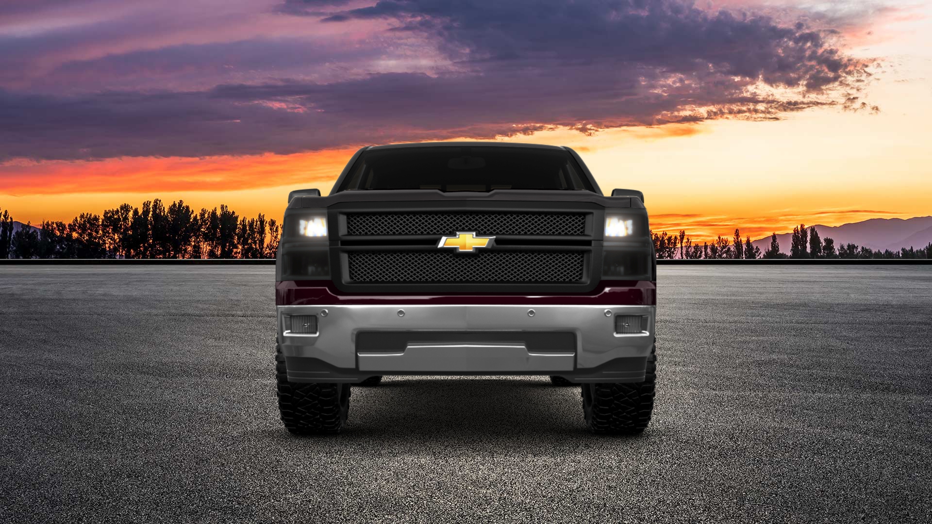 Chevrolet Silverado 1500 6.5 ft box 4 Door pickup truck 2014 tuning
