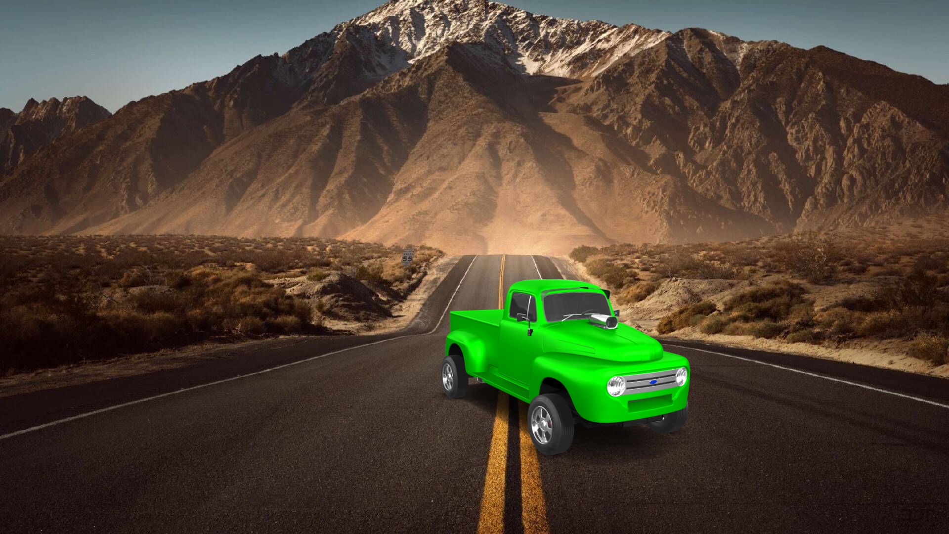 Ford F1 2 Door pickup truck 1949 tuning