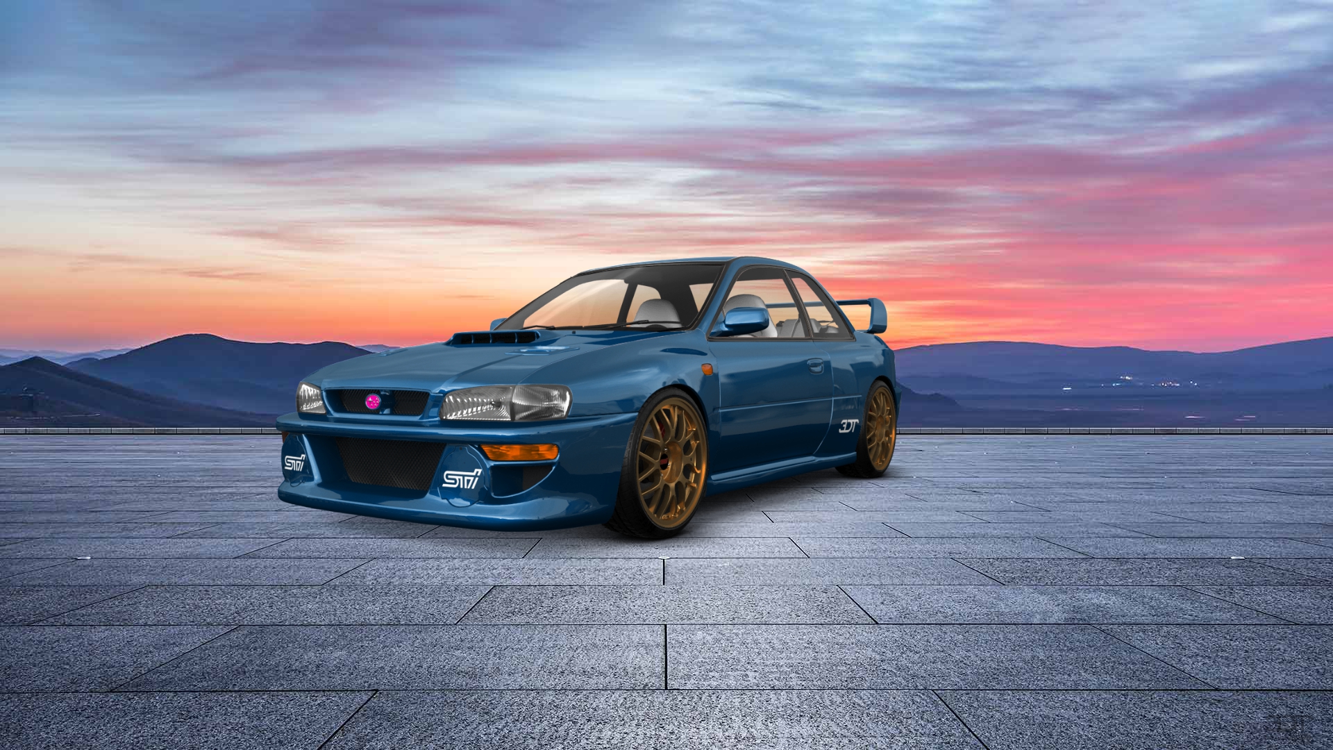 Subaru Impreza WRX STI 22B 2 Door Coupe 2000