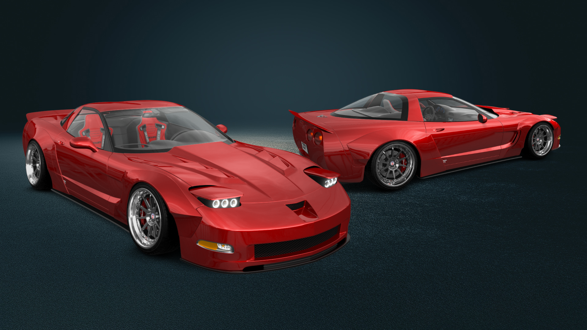 Chevrolet Corvette C5 Fastback 2 Door Coupe 1997 tuning