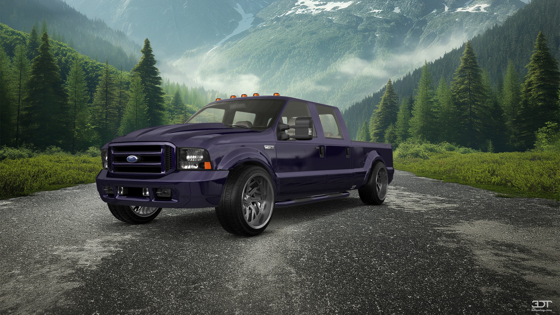Ford F-250 Crew Cab 4 Door pickup truck 1999