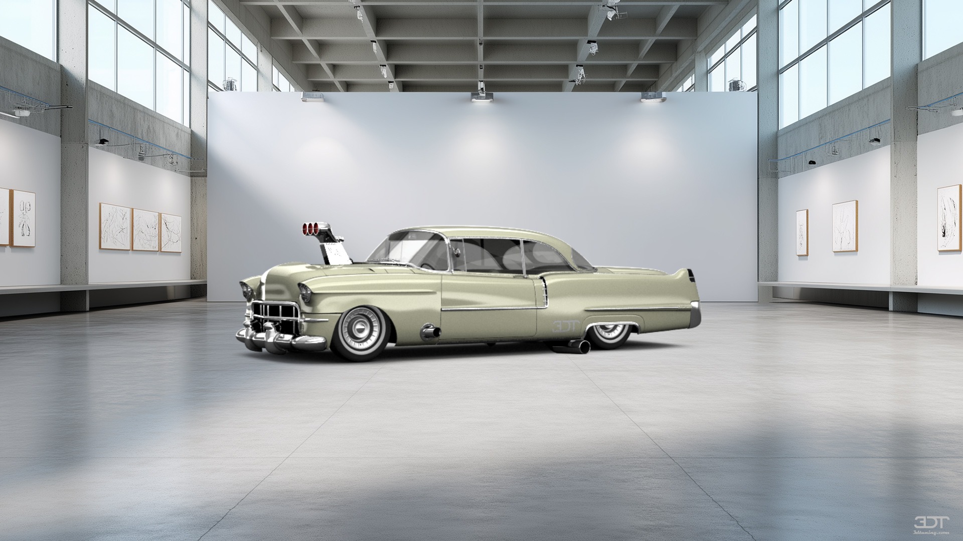 Cadillac De Ville Coupe 1956 tuning