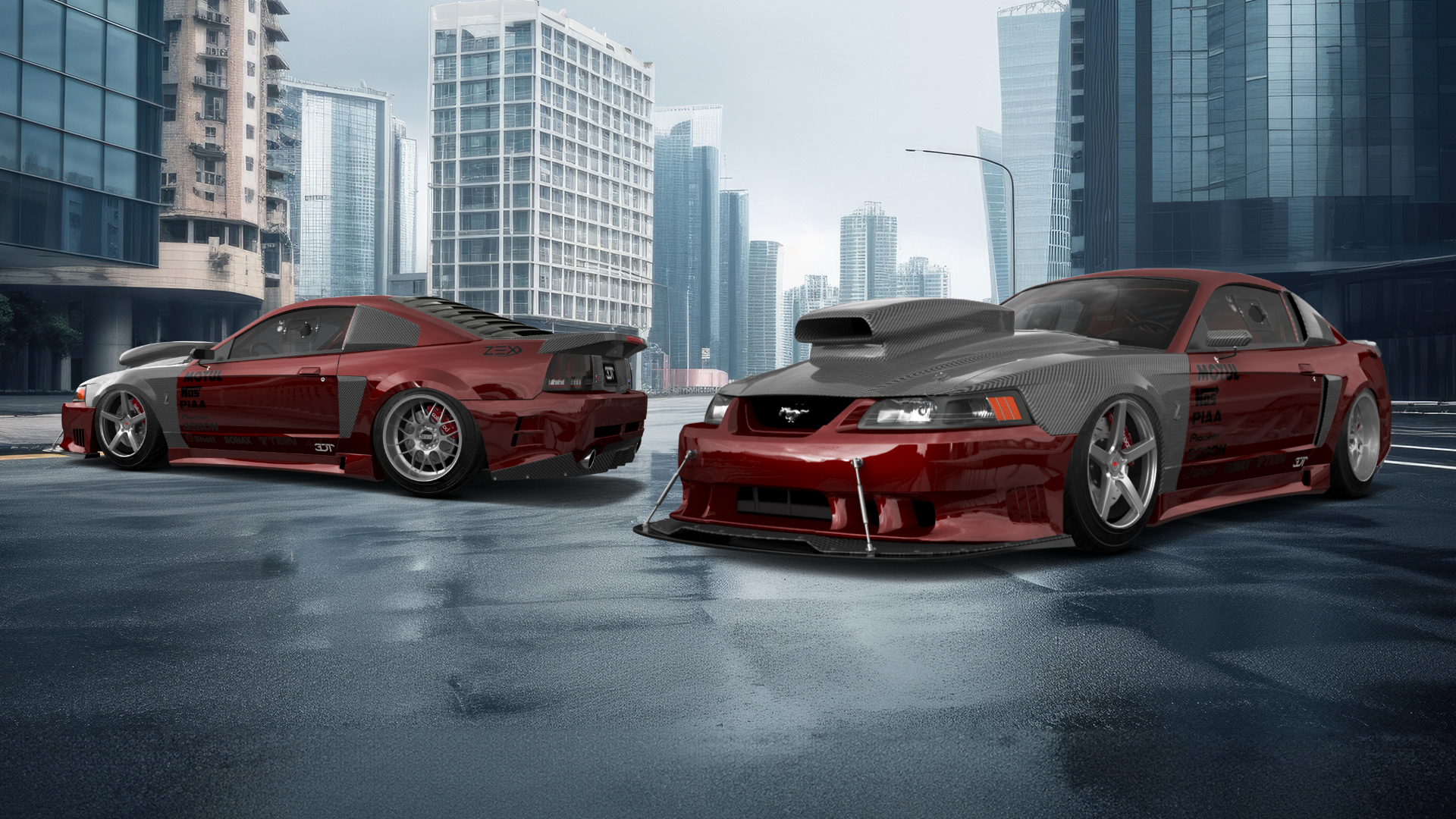 Ford Mustang 2 Door Coupe 2000 tuning