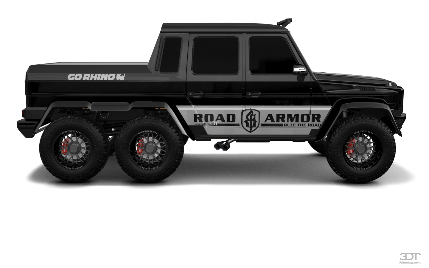 Mercedes G 63 AMG 6x6 4 Door pickup truck 2013