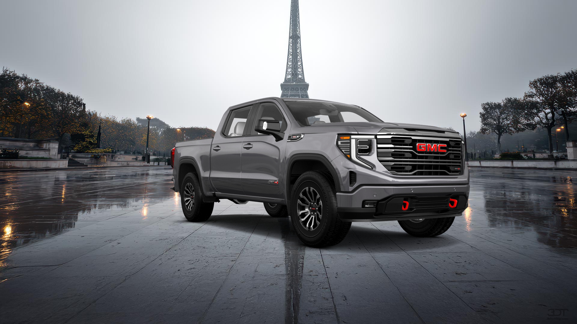 GMC Sierra 1500 Crew Cab 5.8 ft box 4 Door pickup truck 2023 tuning