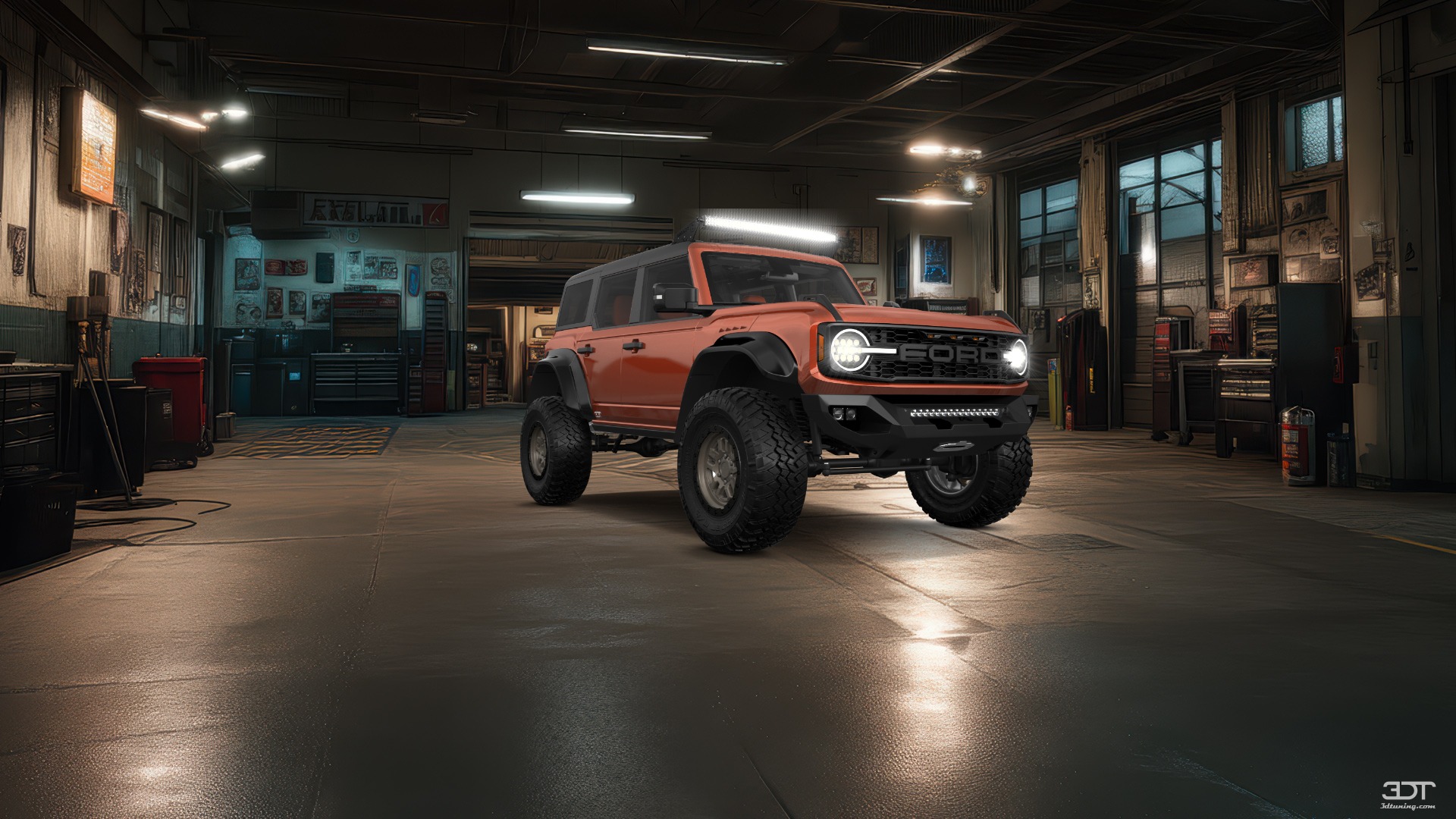 Ford Bronco Raptor 4 Door pickup truck 2022 tuning