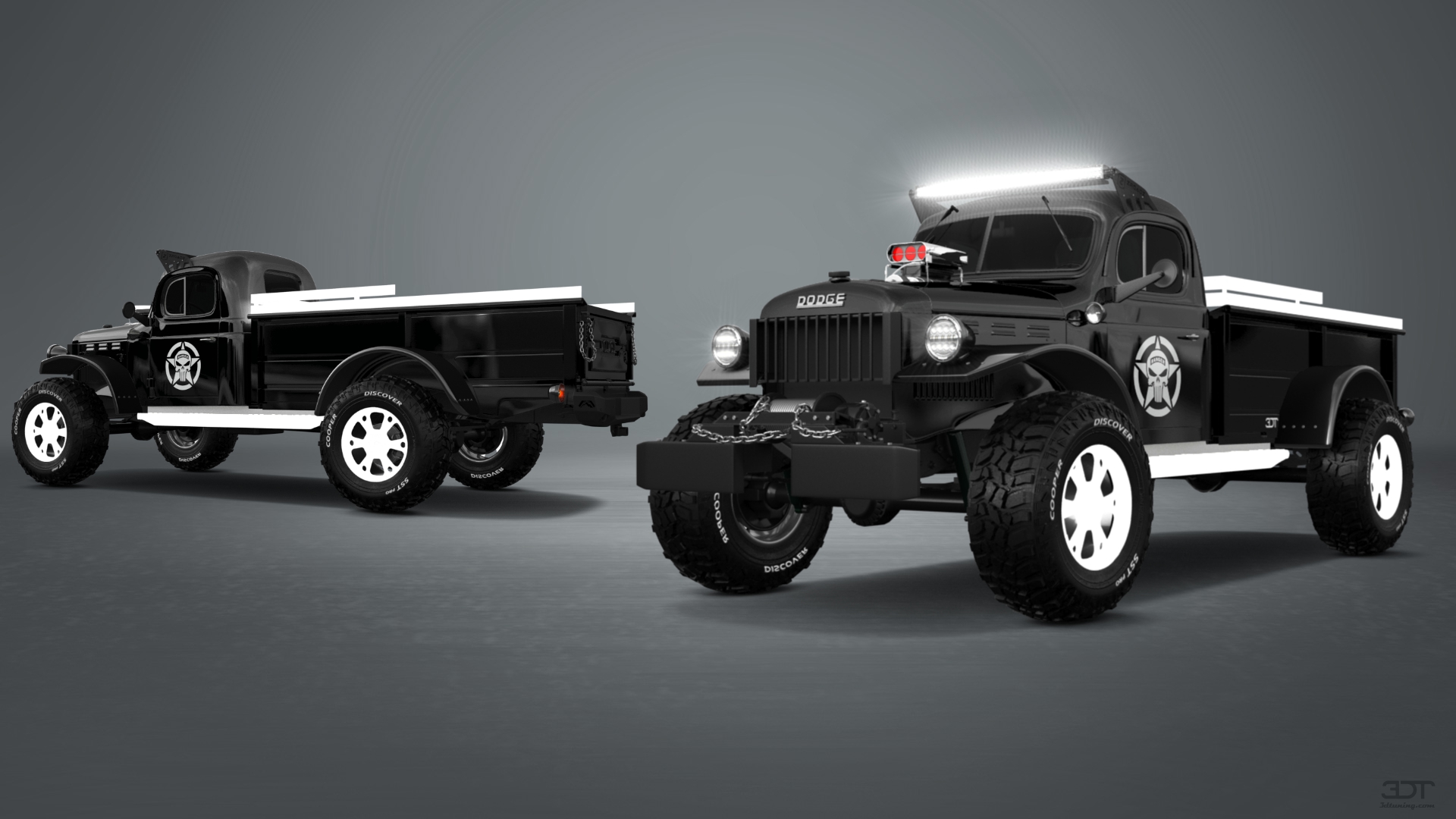 Dodge Power Wagon 2 Door pickup truck 1947
