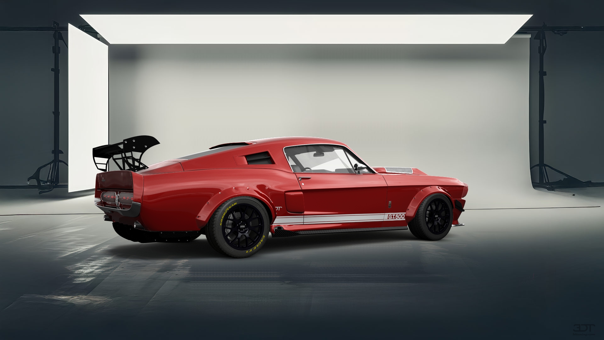 Mustang GT500 2 Door Coupe 1968 tuning