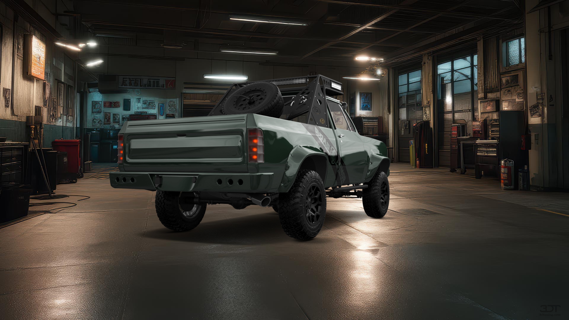 Dodge Power Wagon W200 2 Door pickup truck 1977 Images
