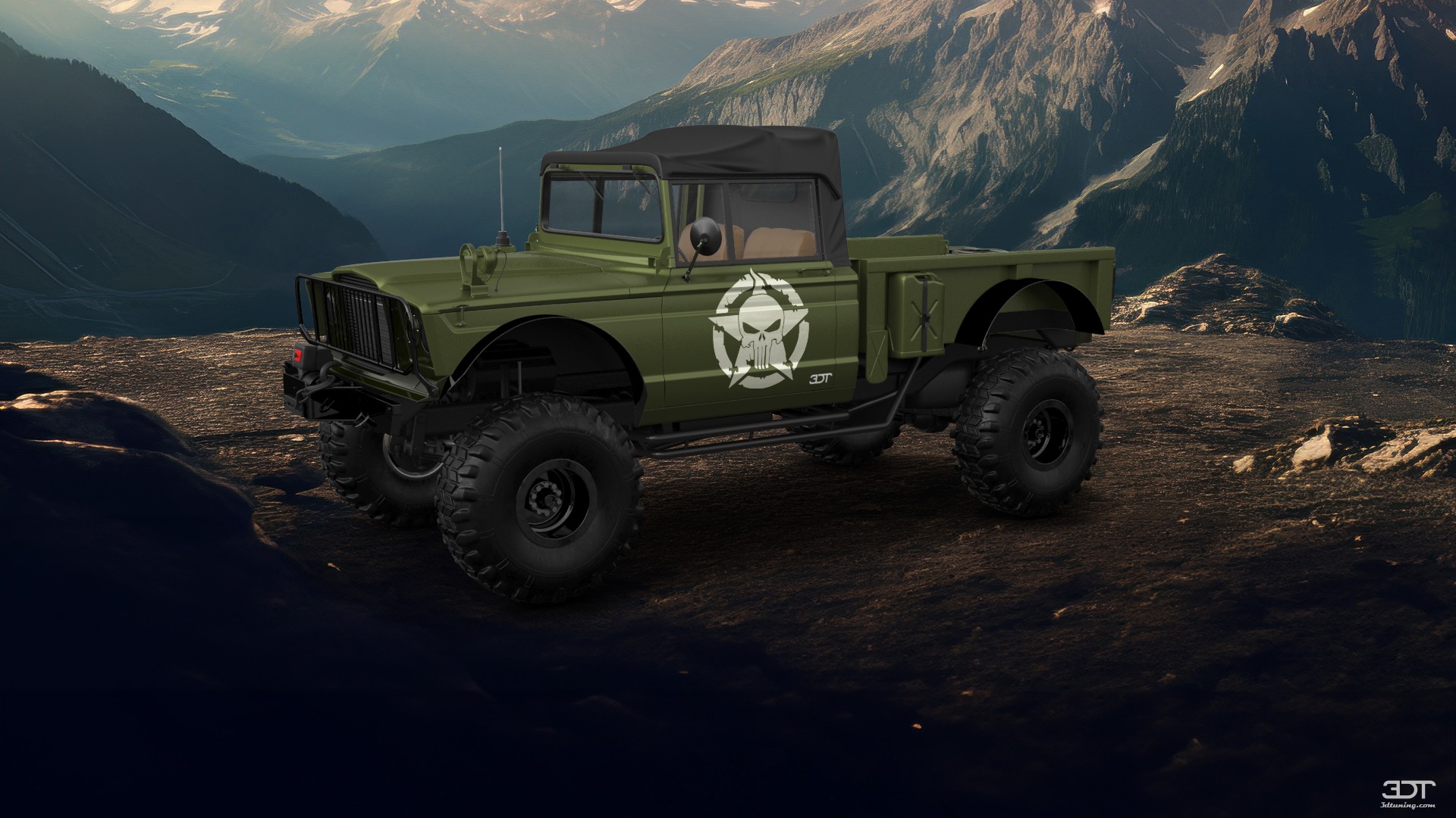 Jeep Kaiser M715 2 Door pickup truck 1968 Images