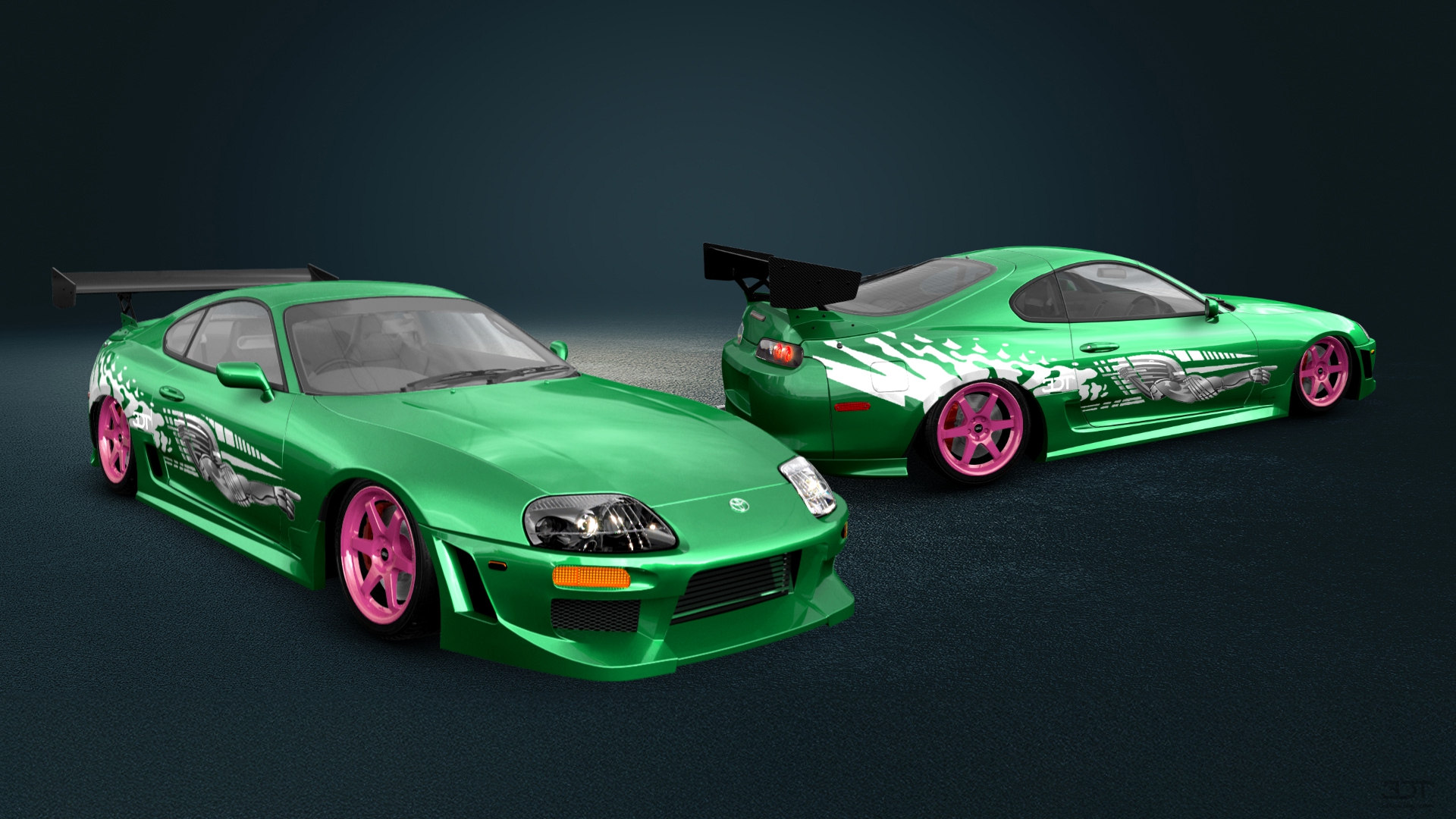 Toyota Supra 2 Door Coupe 2000 tuning