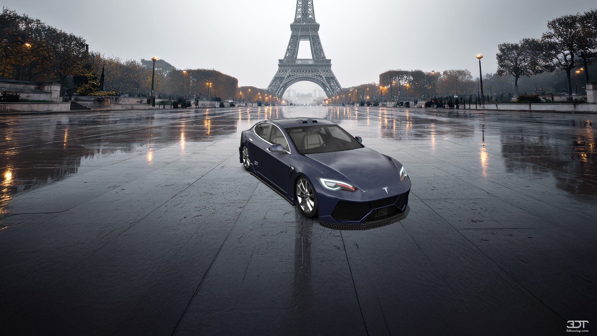 Tesla Model S 5 Door Liftback 2013 tuning