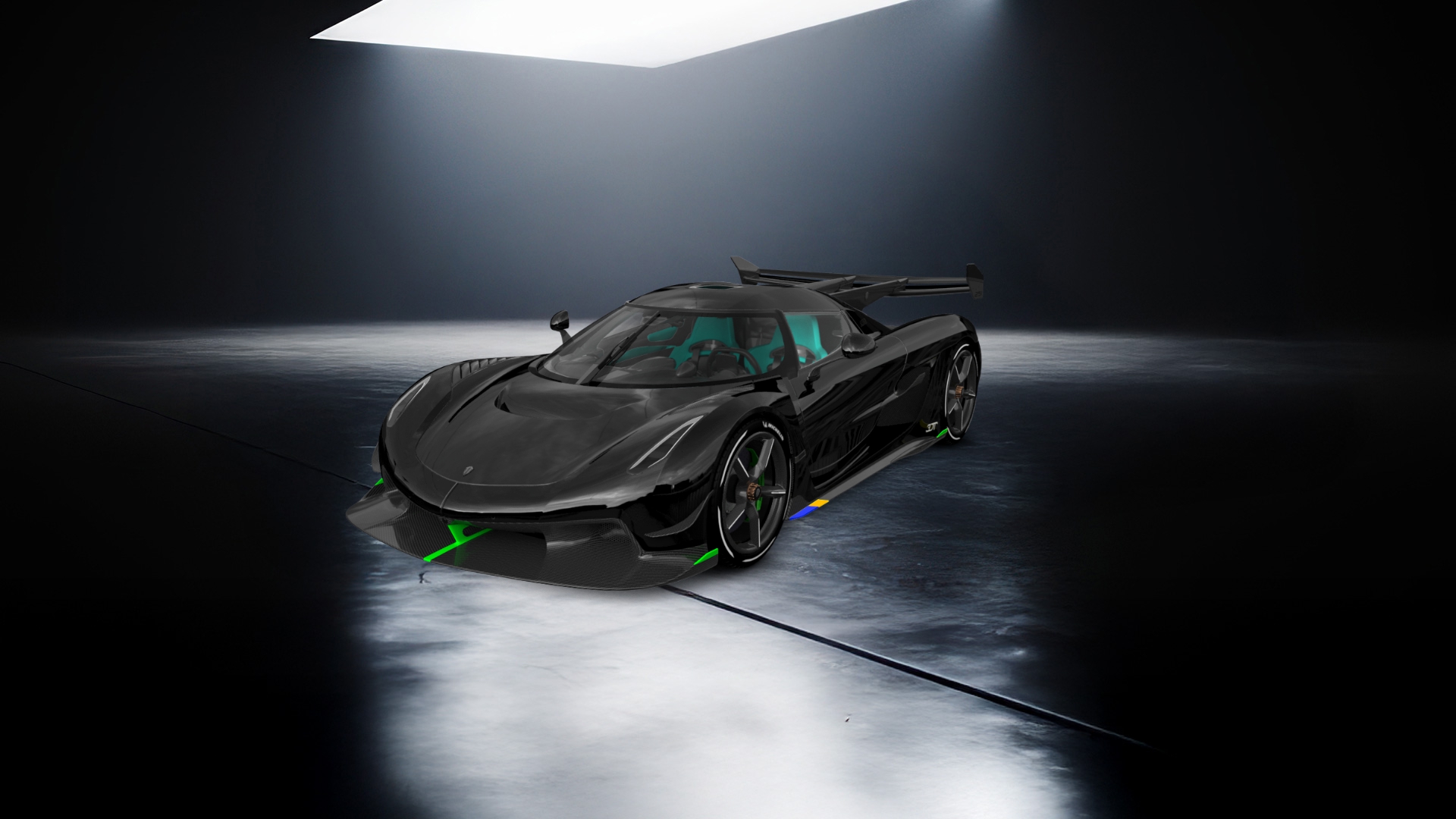 Koenigsegg Jesko 2 door targa top 2020 tuning