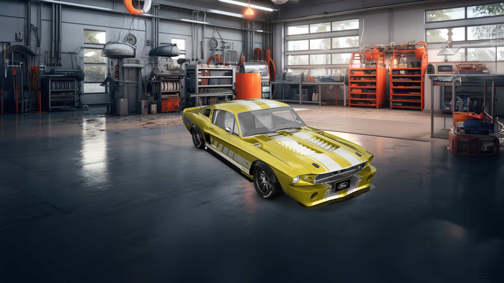 Mustang GT500 2 Door Coupe 1968