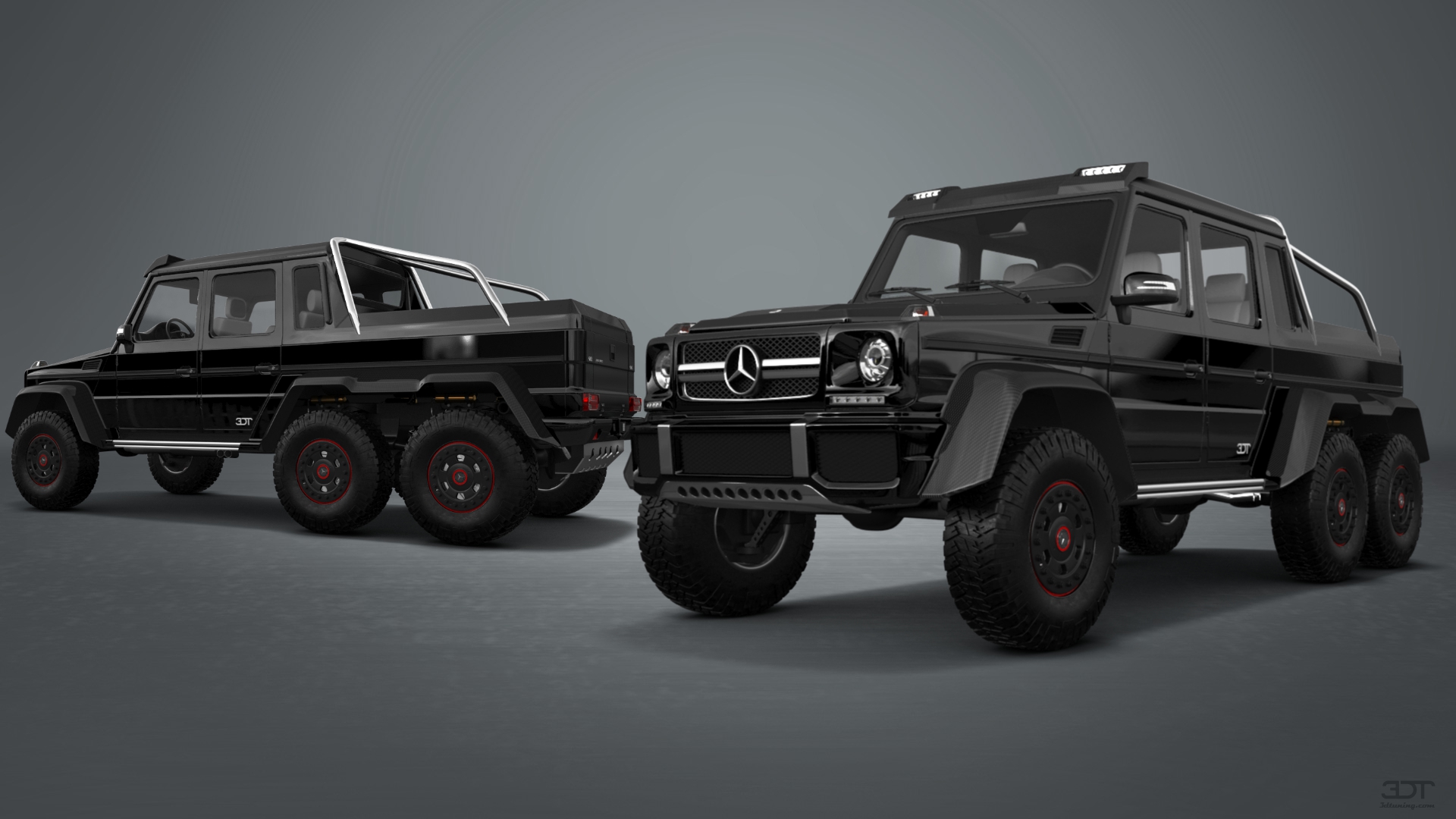 Mercedes G 63 AMG 6x6 4 Door pickup truck 2013 tuning