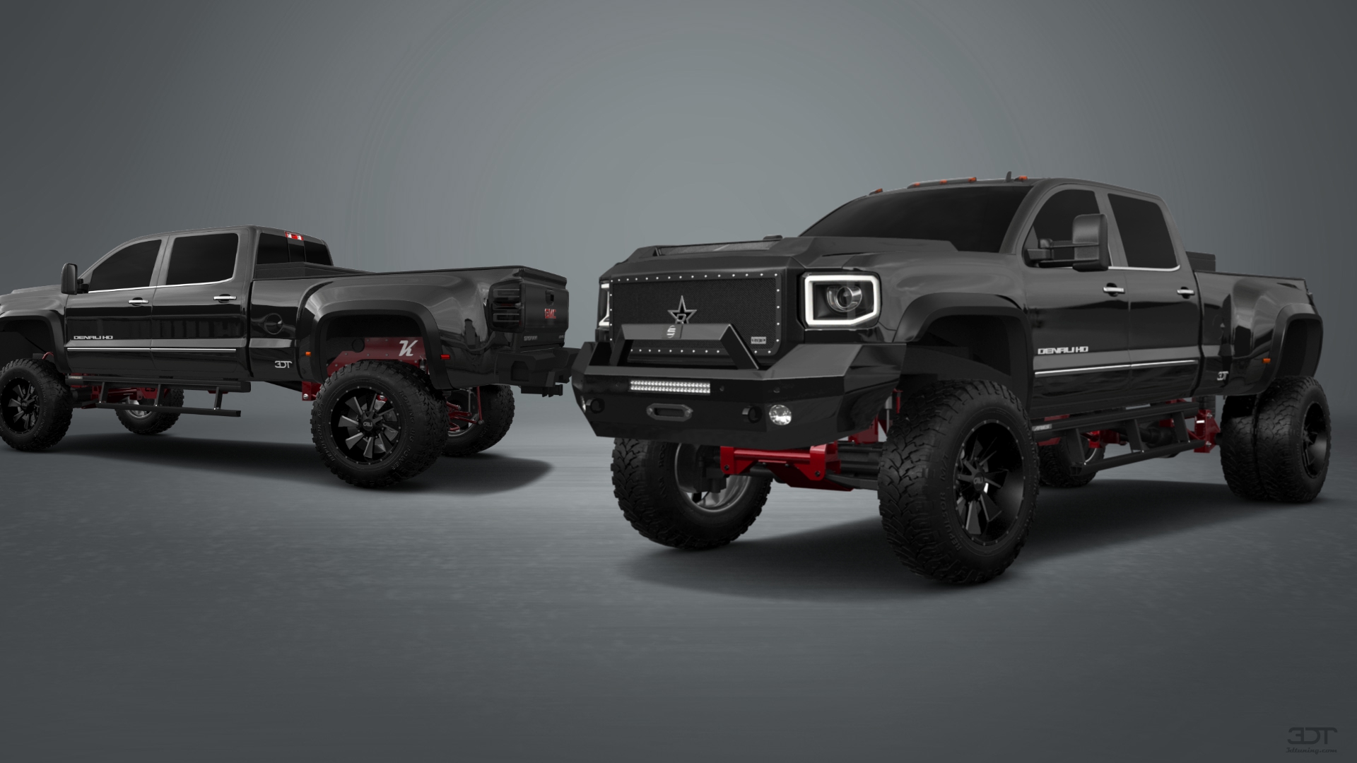 GMC Sierra 3500 HD Crew Cab 4 Door pickup truck 2015 tuning