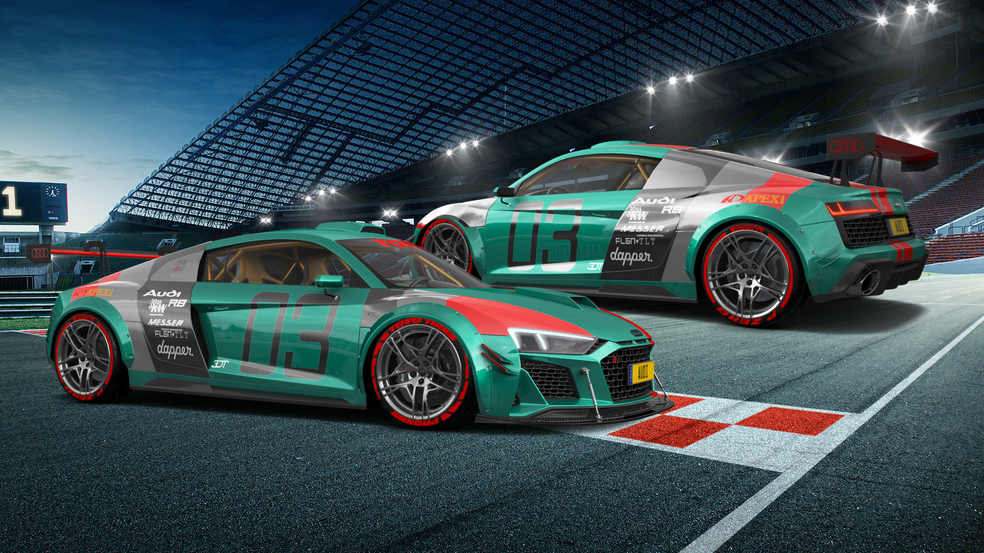 Audi R8 2 Door Coupe 2019 tuning