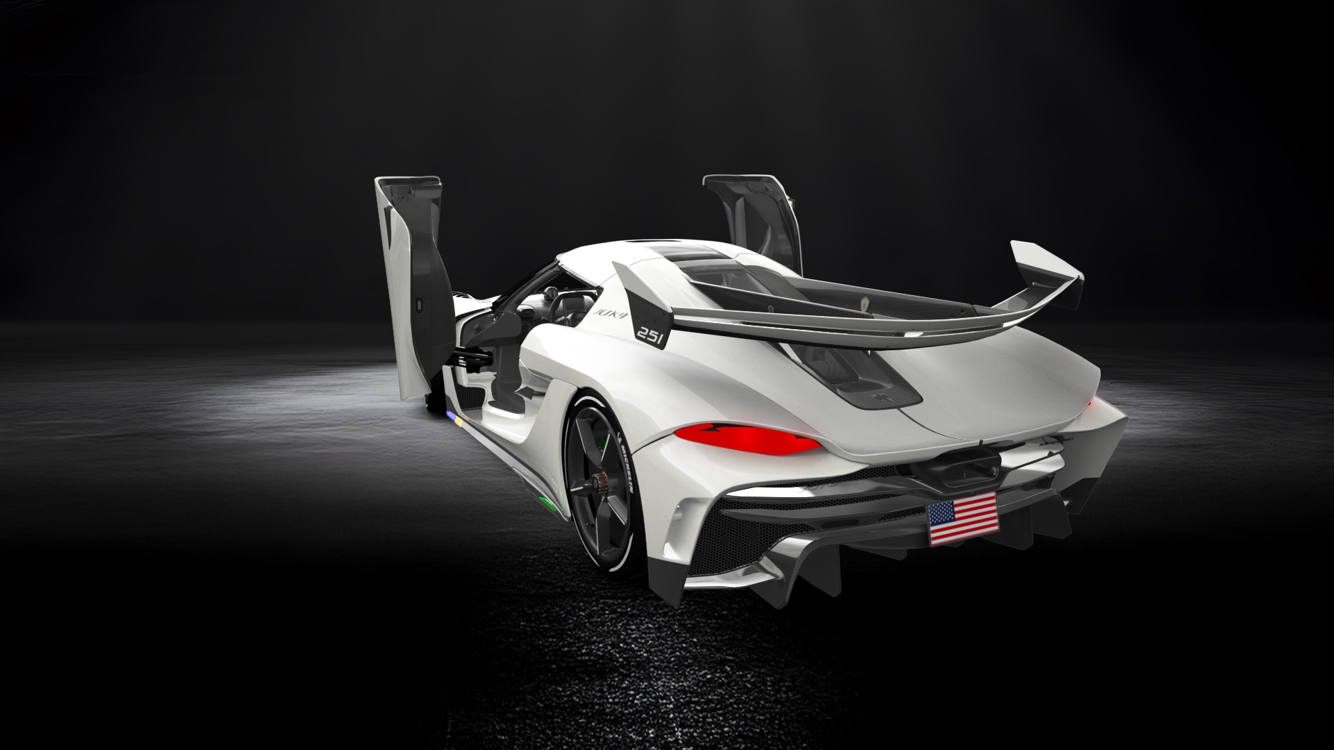 Koenigsegg Jesko 2 door targa top 2020