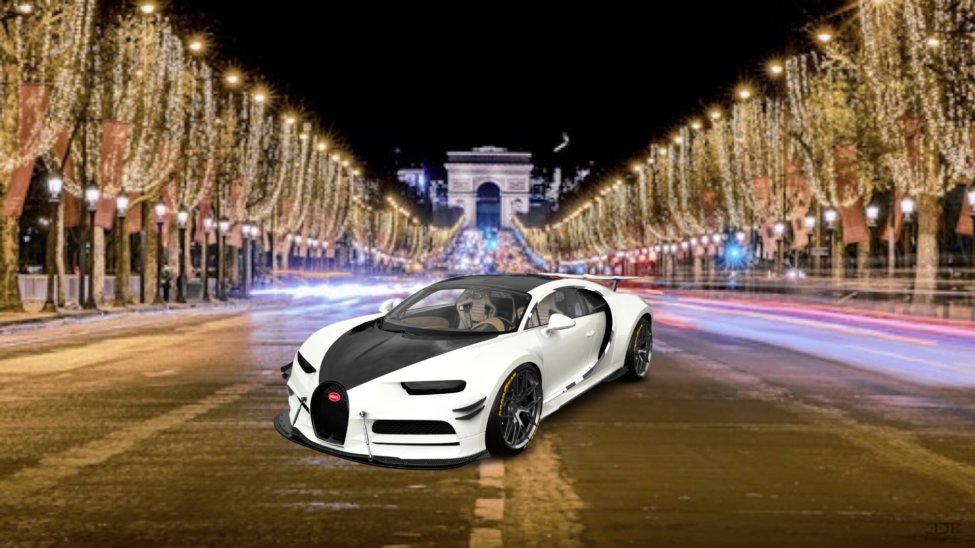 Bugatti Chiron 2 Door Coupe 2016 tuning