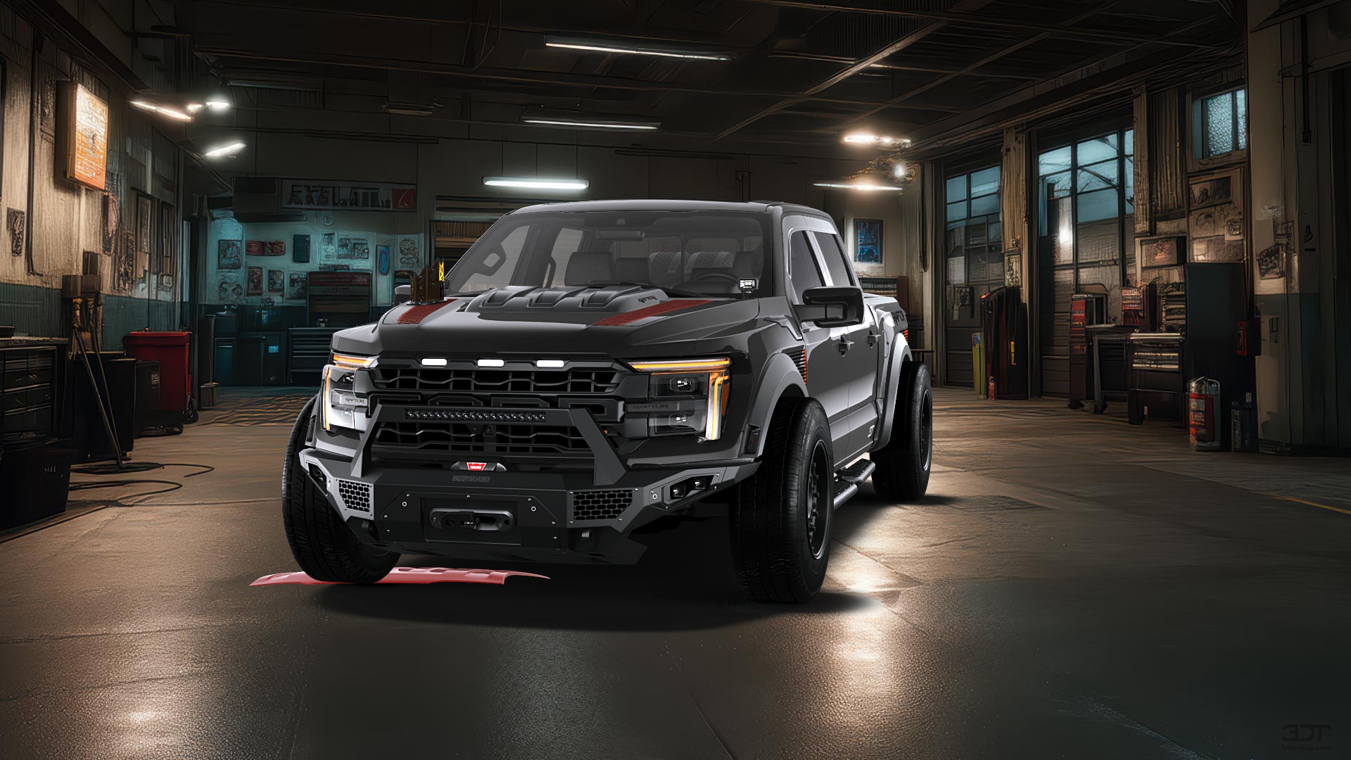 Ford F-150 Raptor 4 Door pickup truck 2024 tuning