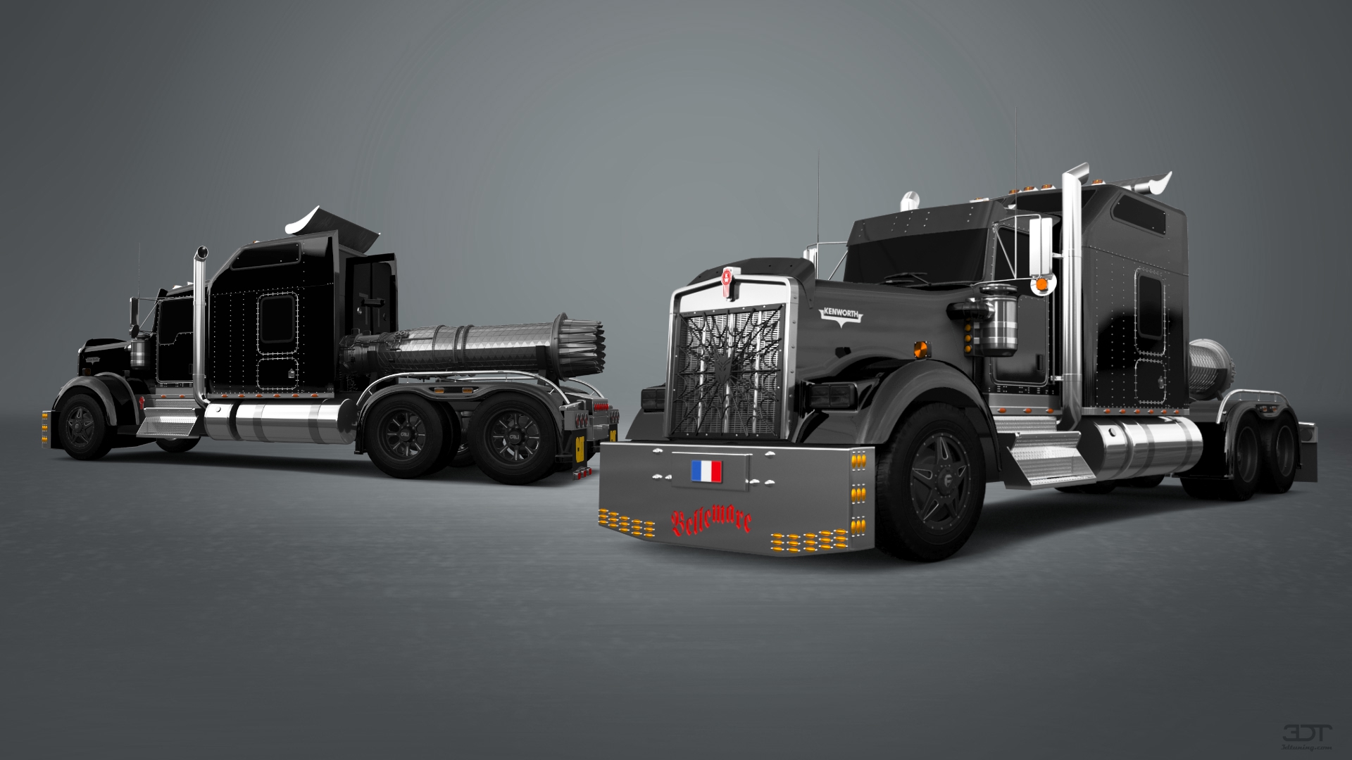 Kenworth W900 Sleeper Cab Truck 2015