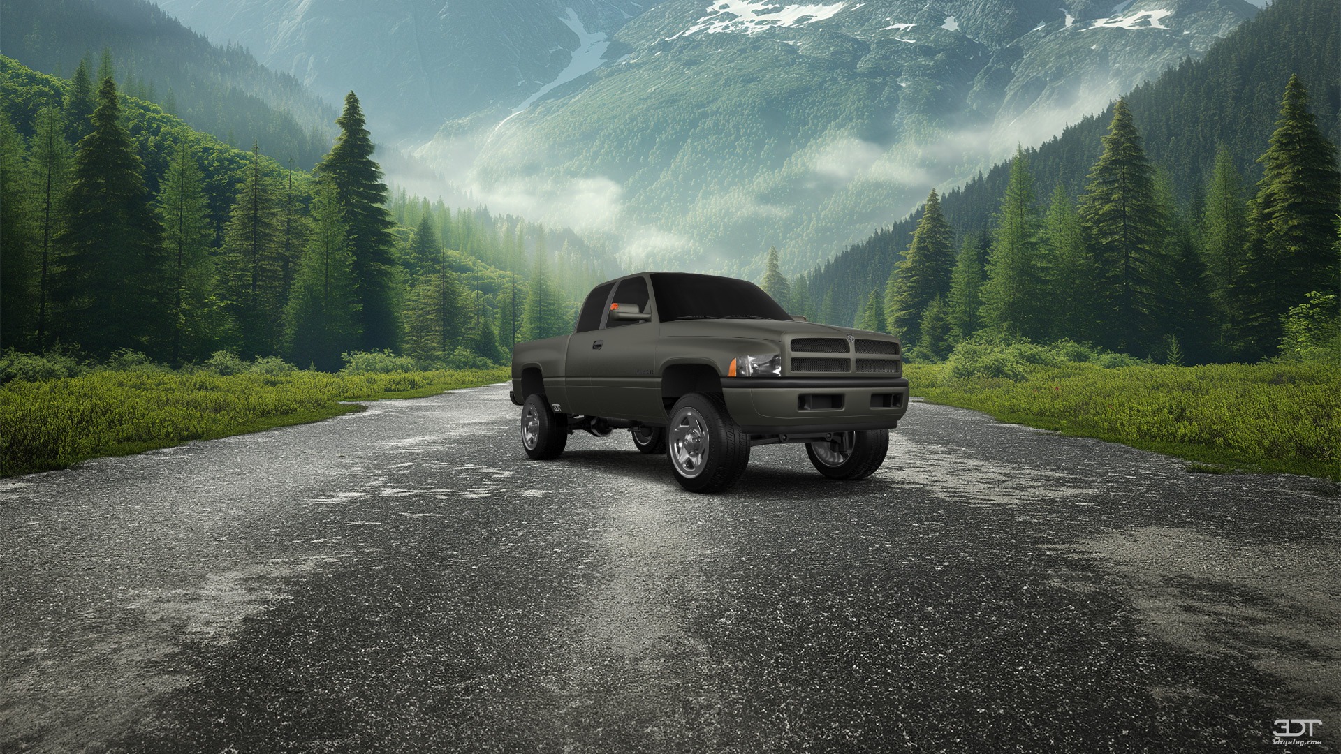 Dodge Ram 1500 Club Cab Pickup Truck 1999