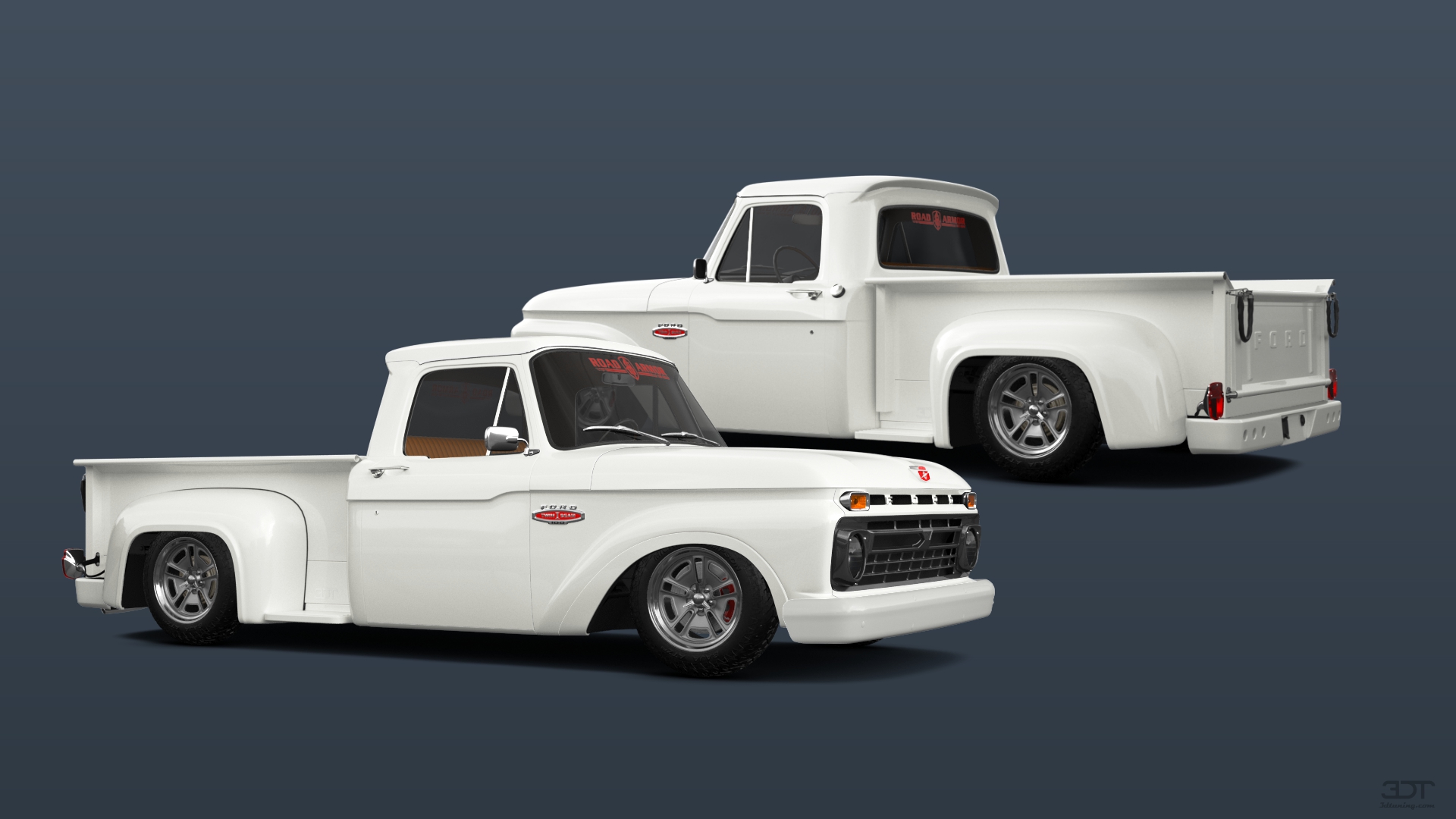 Ford F-100 Flareside 2 Door pickup truck 1961