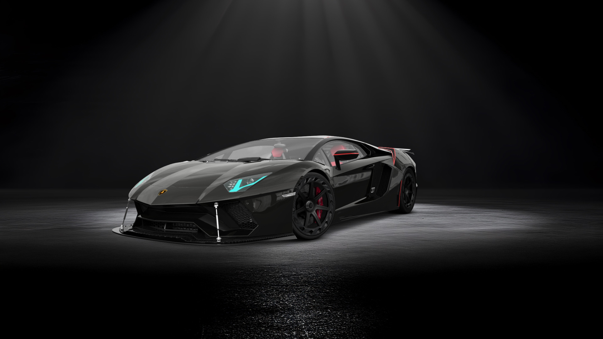 Lamborghini Aventador 2 Door Coupe 2012 tuning