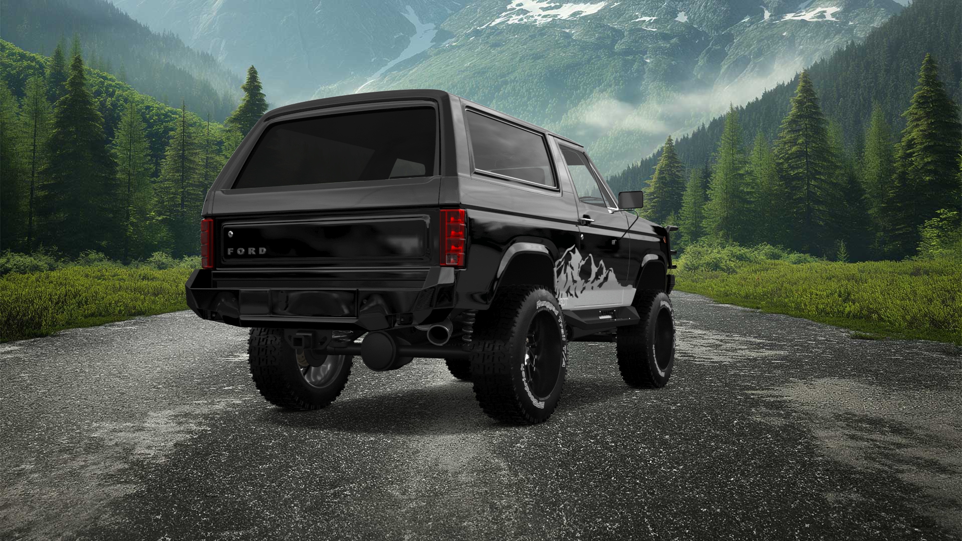 Ford Bronco 3 Door SUV 1980