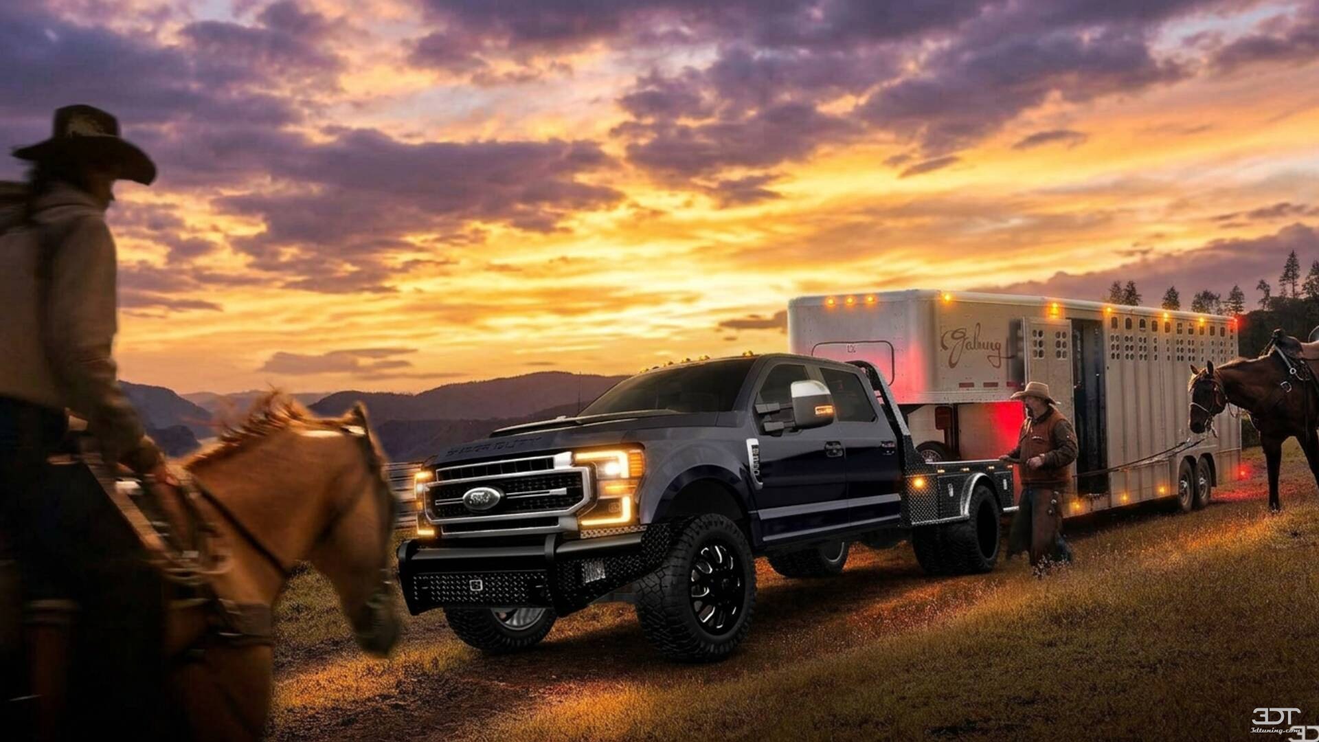Ford F-350 DRW 4 Door pickup truck 2021 tuning