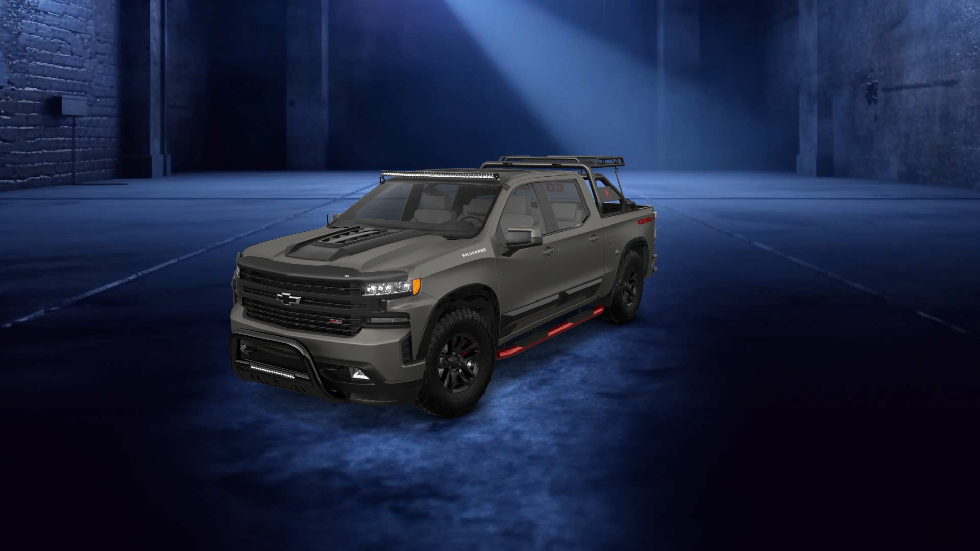 Chevrolet Silverado 1500 4 Door pickup truck 2019 tuning