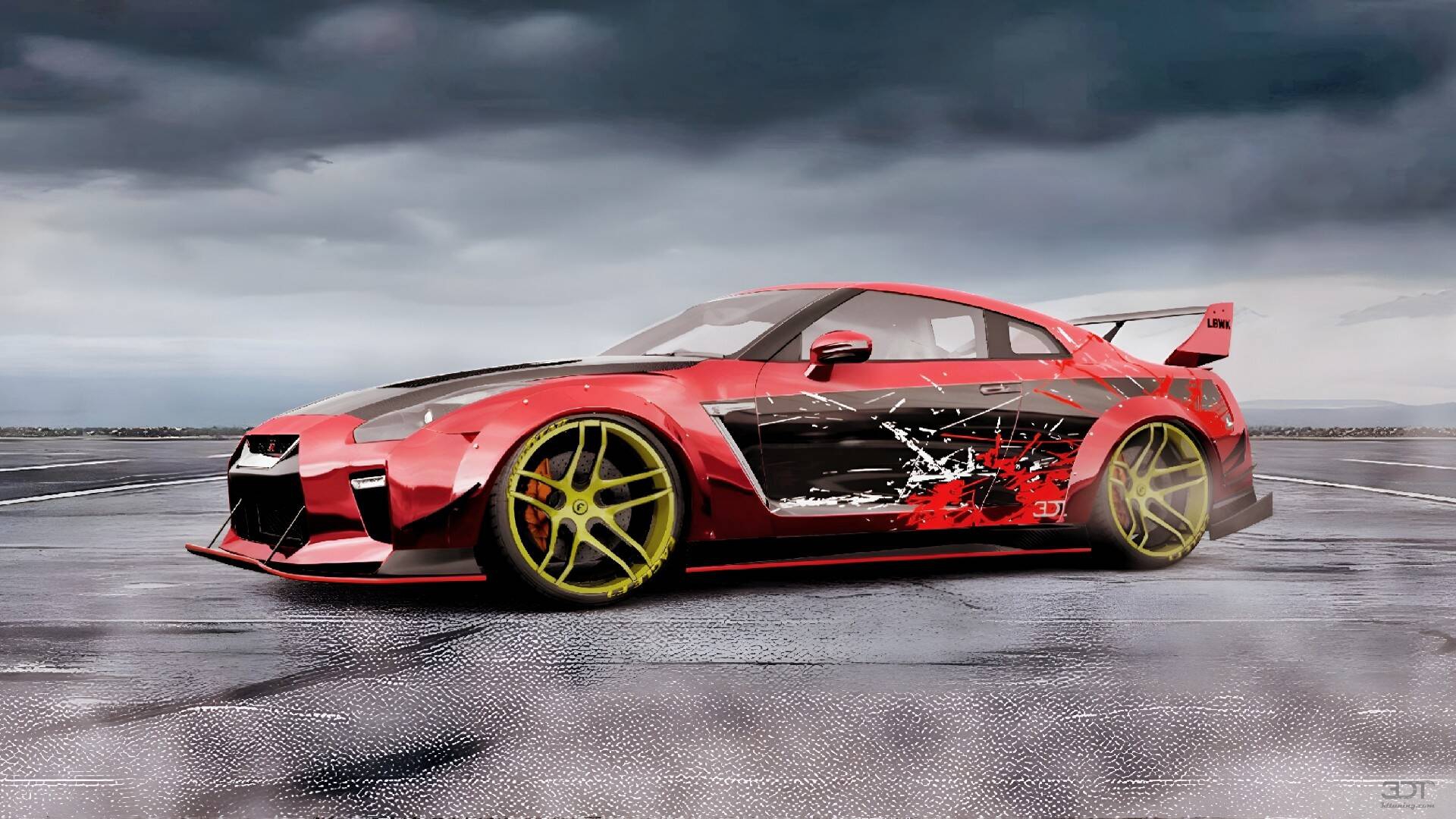 Nissan GT-R 2 Door Coupe 2010 tuning
