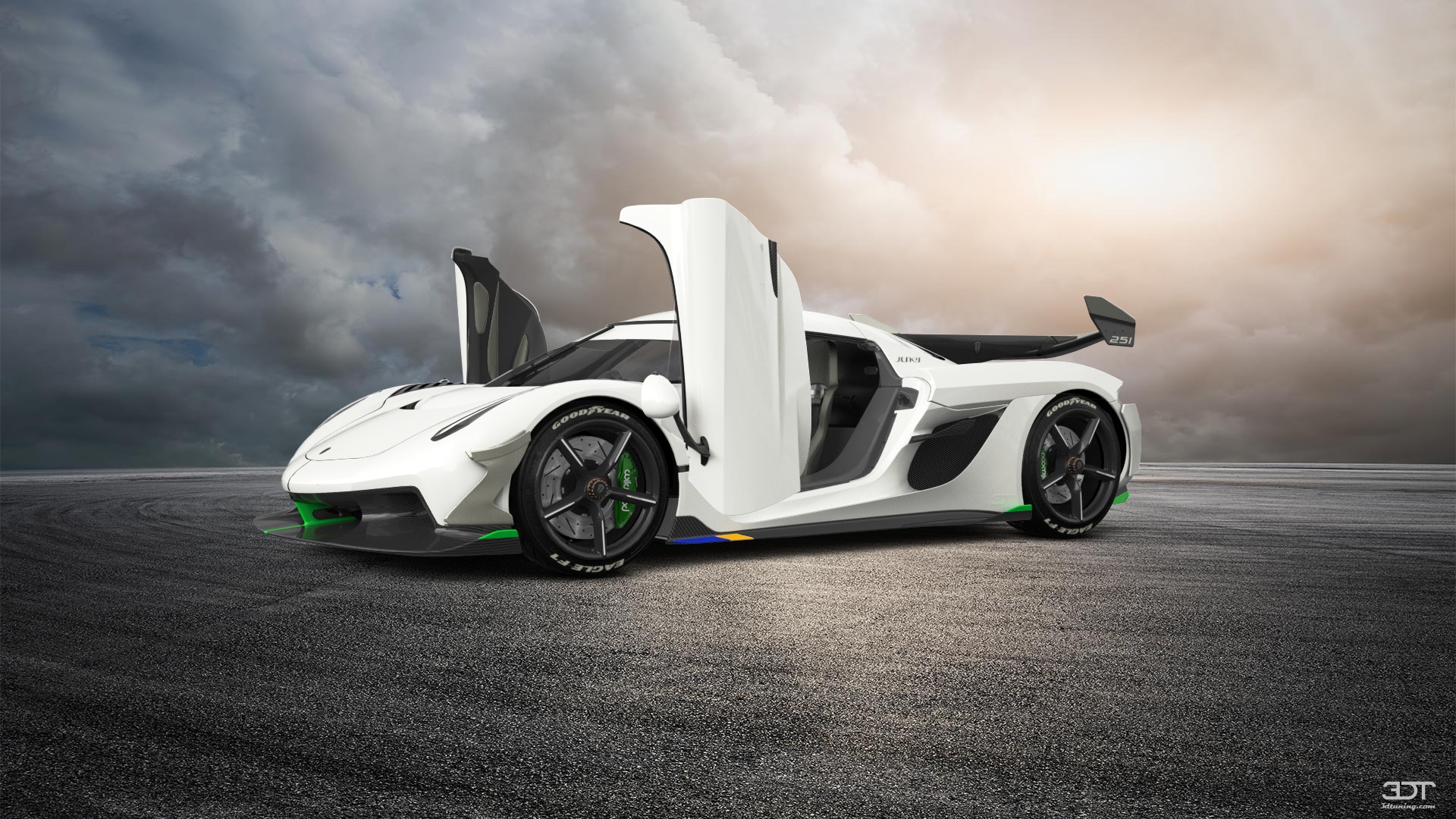 Koenigsegg Jesko 2 door targa top 2020