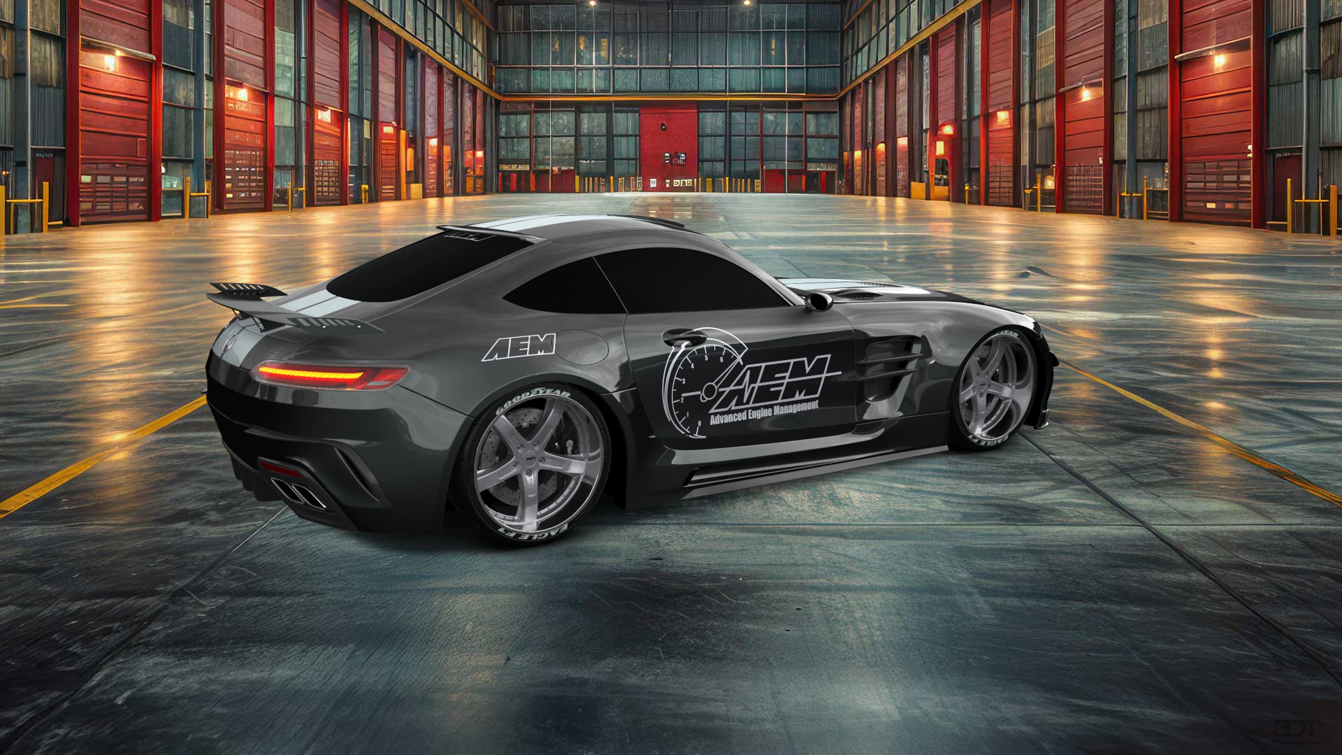 Mercedes AMG GT 2 door fastback coupe 2015