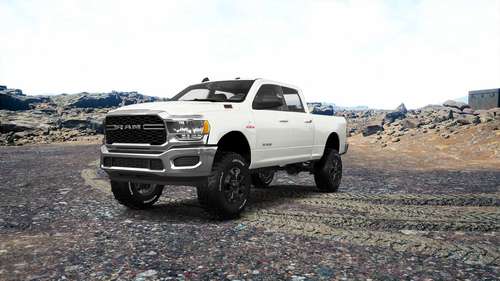 Dodge Ram 2500 4 Door pickup truck 2020 tuning