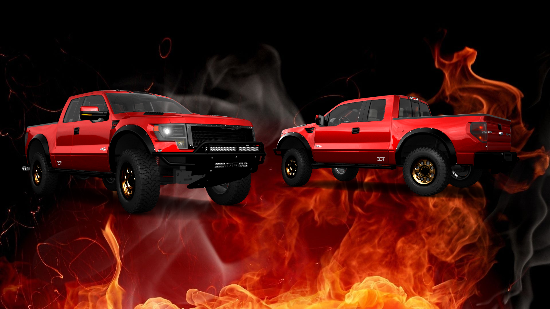Ford F-150 SVT Raptor 2 Door pickup truck 2010 tuning
