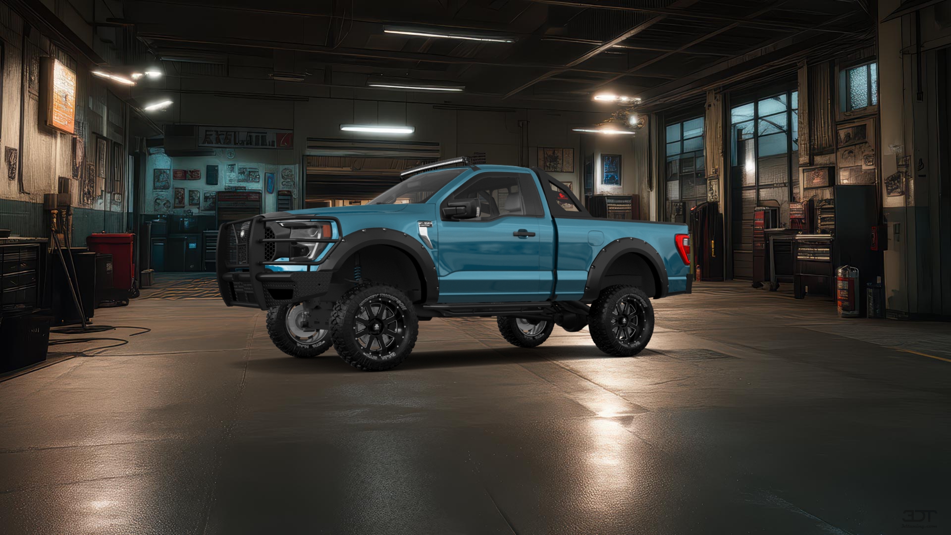 Ford F-150 6.5 box Truck 2022 tuning
