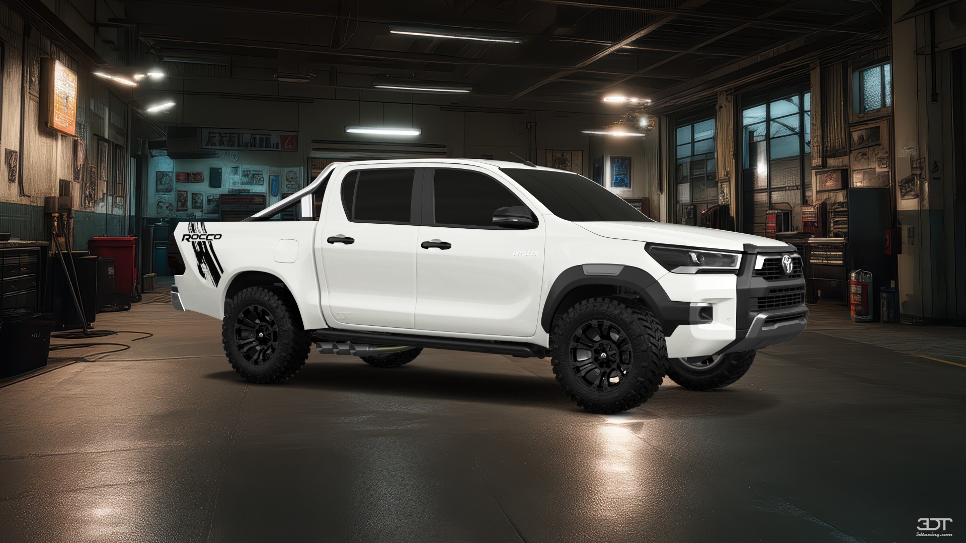 Toyota Hilux Double Cab 4 Door pickup truck 2015 tuning