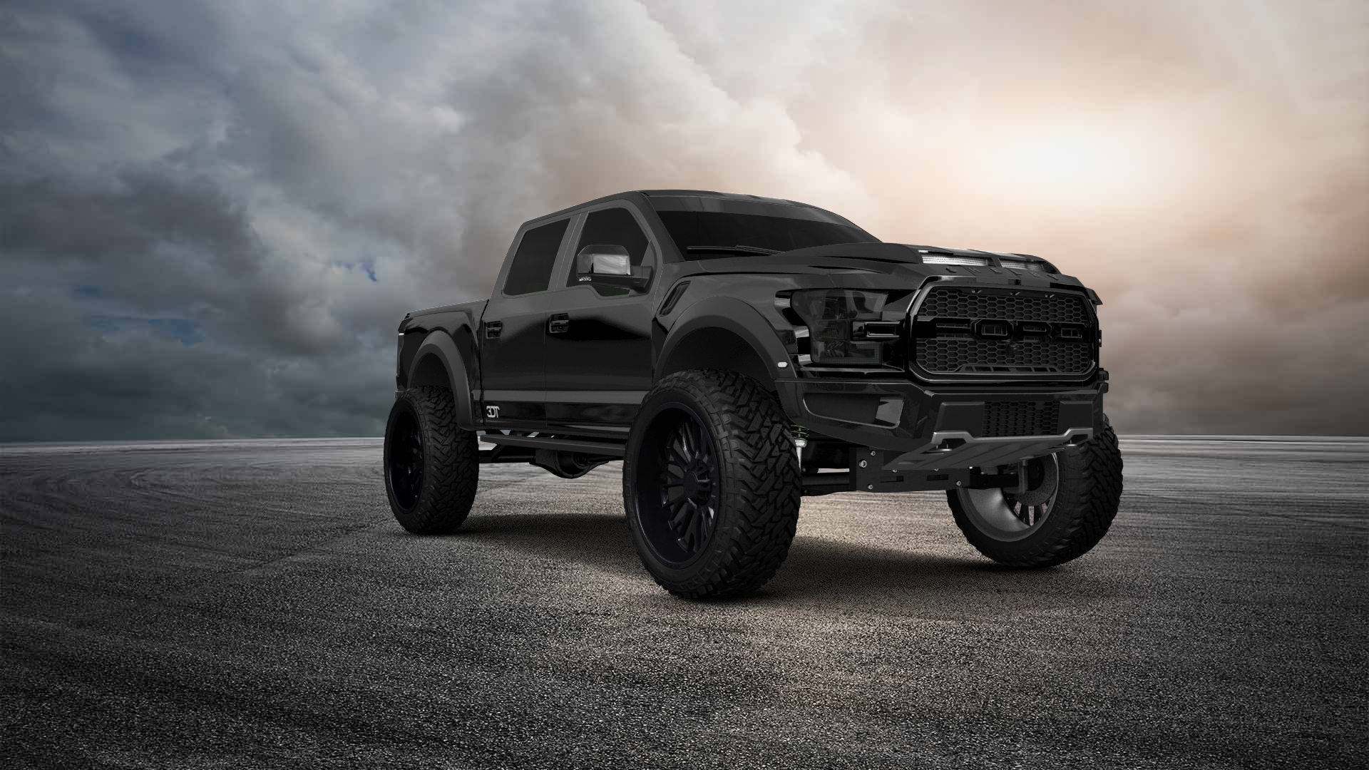 Ford F-150 Raptor 4 Door pickup truck 2017