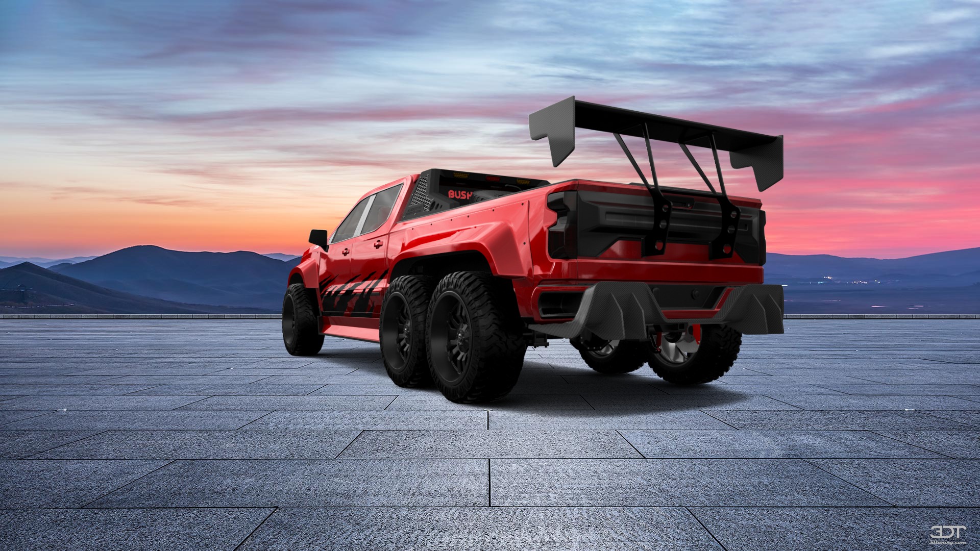 Chevrolet Silverado Hennessey Goliath 6X6 Truck 2020 이미지