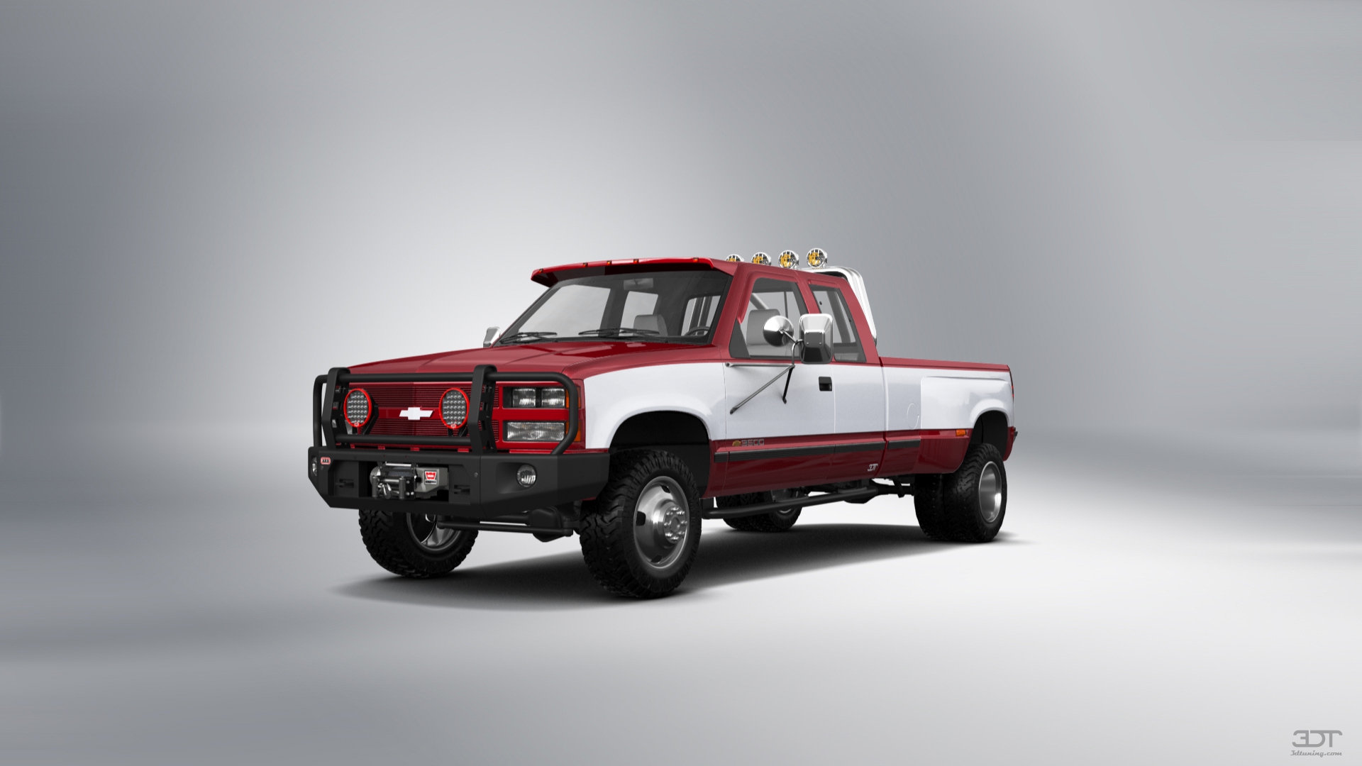 Chevrolet K3500 Extended Cab Pickup Truck 1988