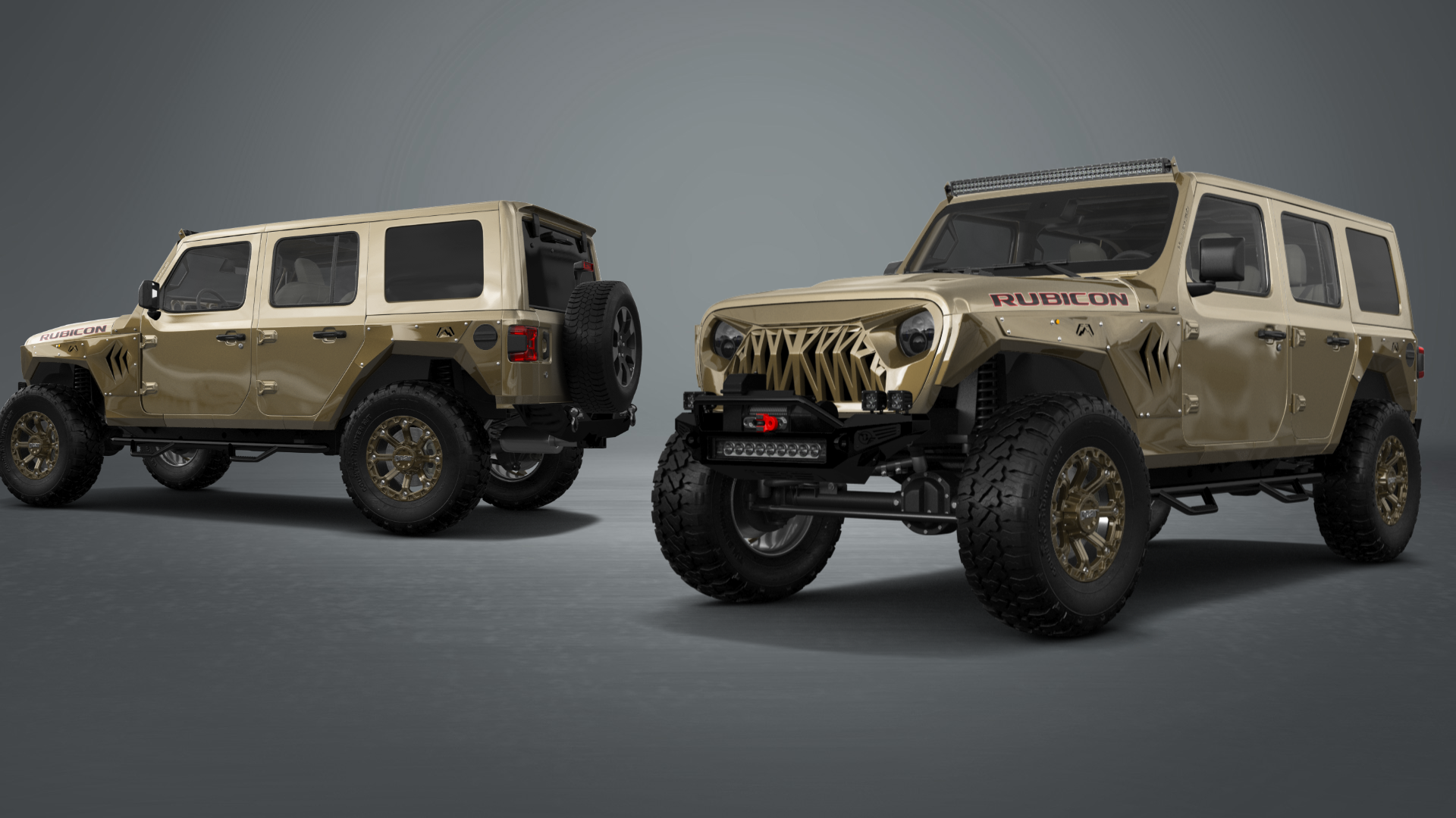 Jeep Wrangler Rubicon JL 4 Door SUV 2017 tuning