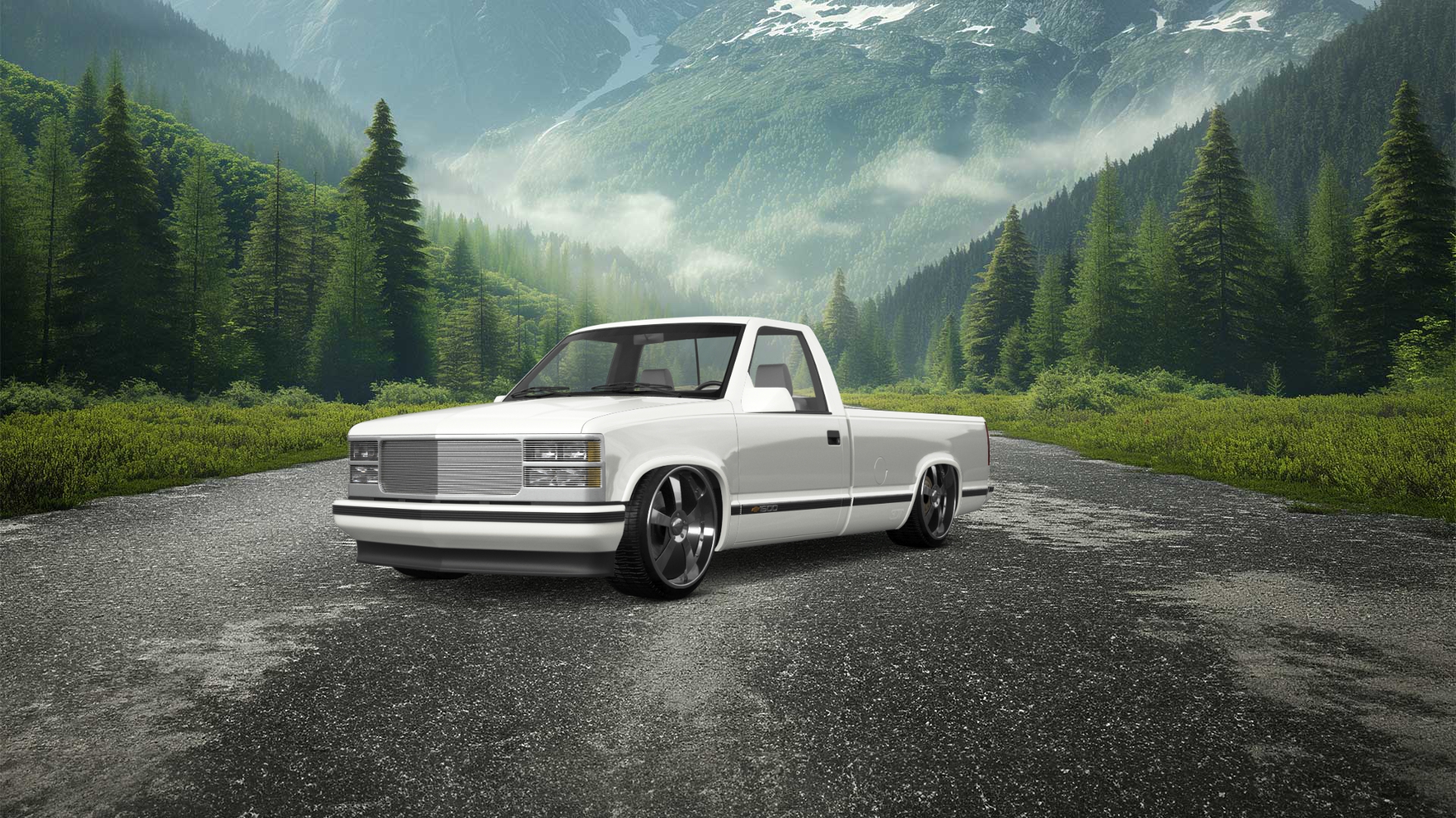 Chevrolet K1500 Regular Cab Fleetside Pickup 1988