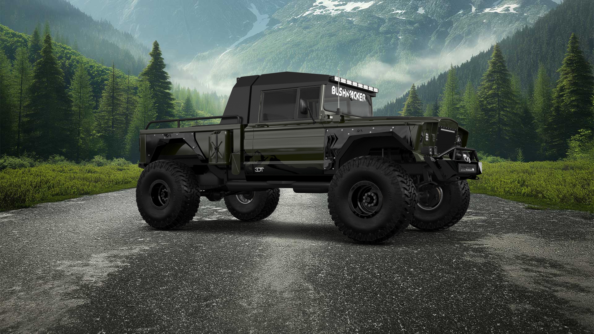 Jeep Kaiser M715 2 Door pickup truck 1968