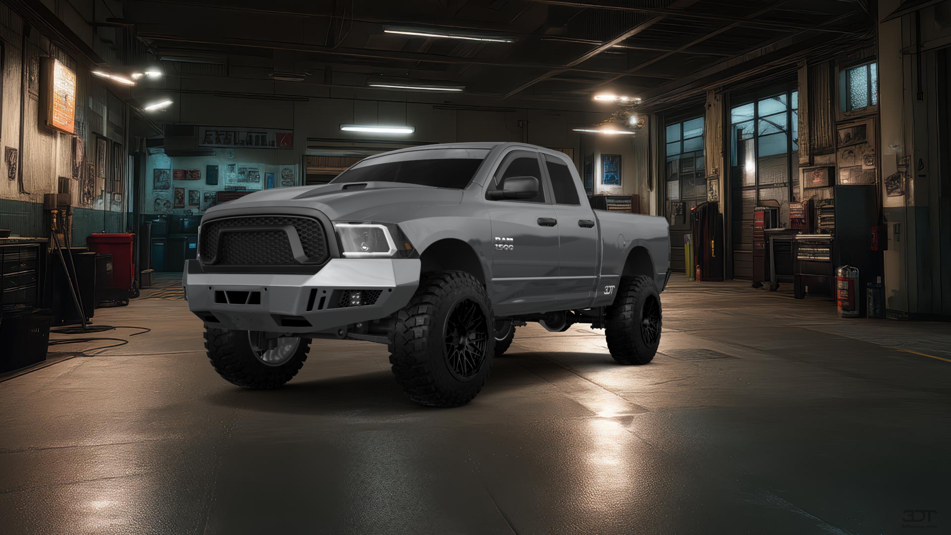Dodge Ram 1500 Quad-Cab 4 door 2014 tuning