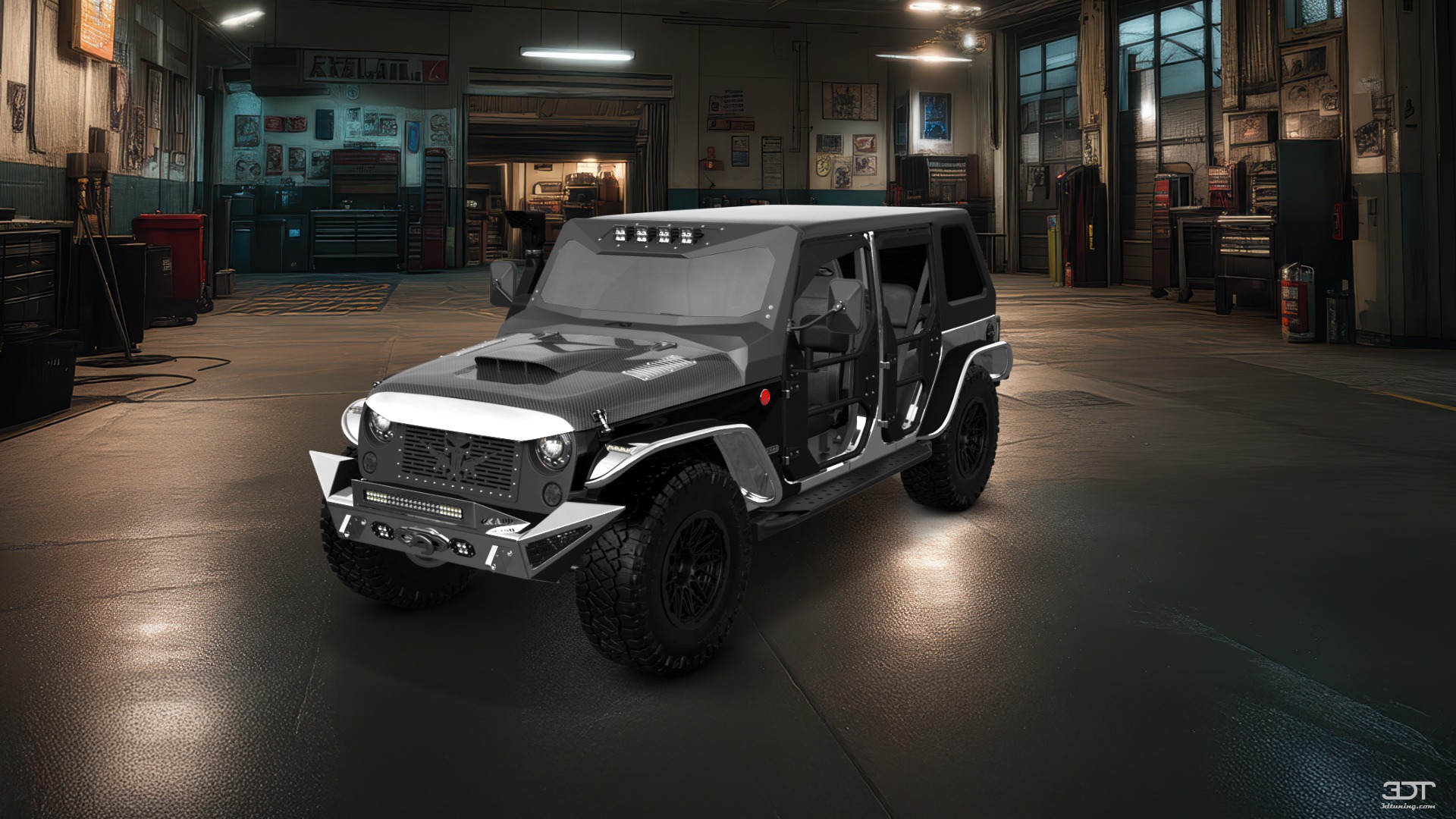 Jeep Wrangler Unlimited JK Rubicon Recon 4 Door SUV 2017 tuning